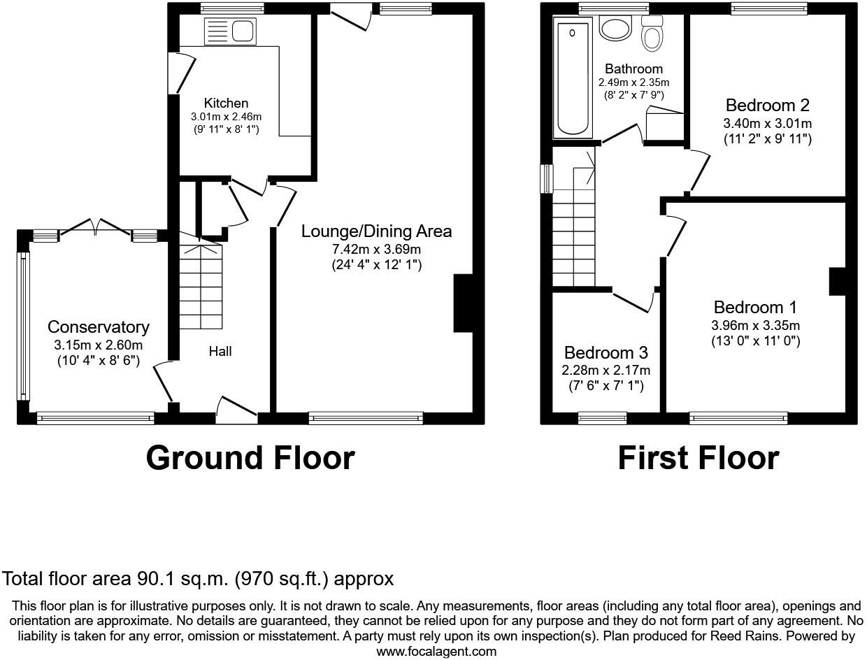 Red Hall View, Leeds, West Yorkshire, LS14 floorplan
