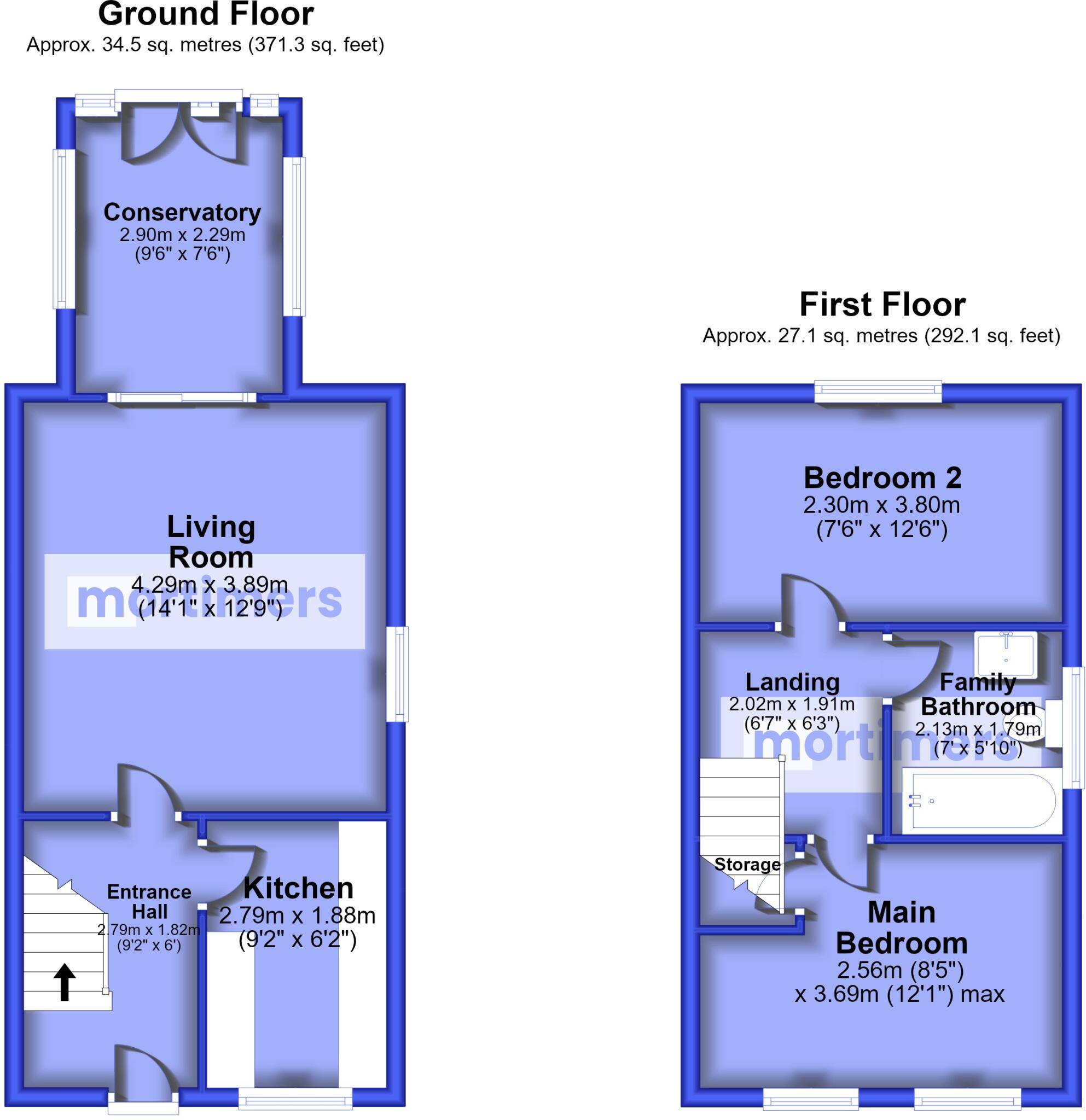 Rushton Street, Great Harwood, Blackburn, Lancashire, BB6 floorplan