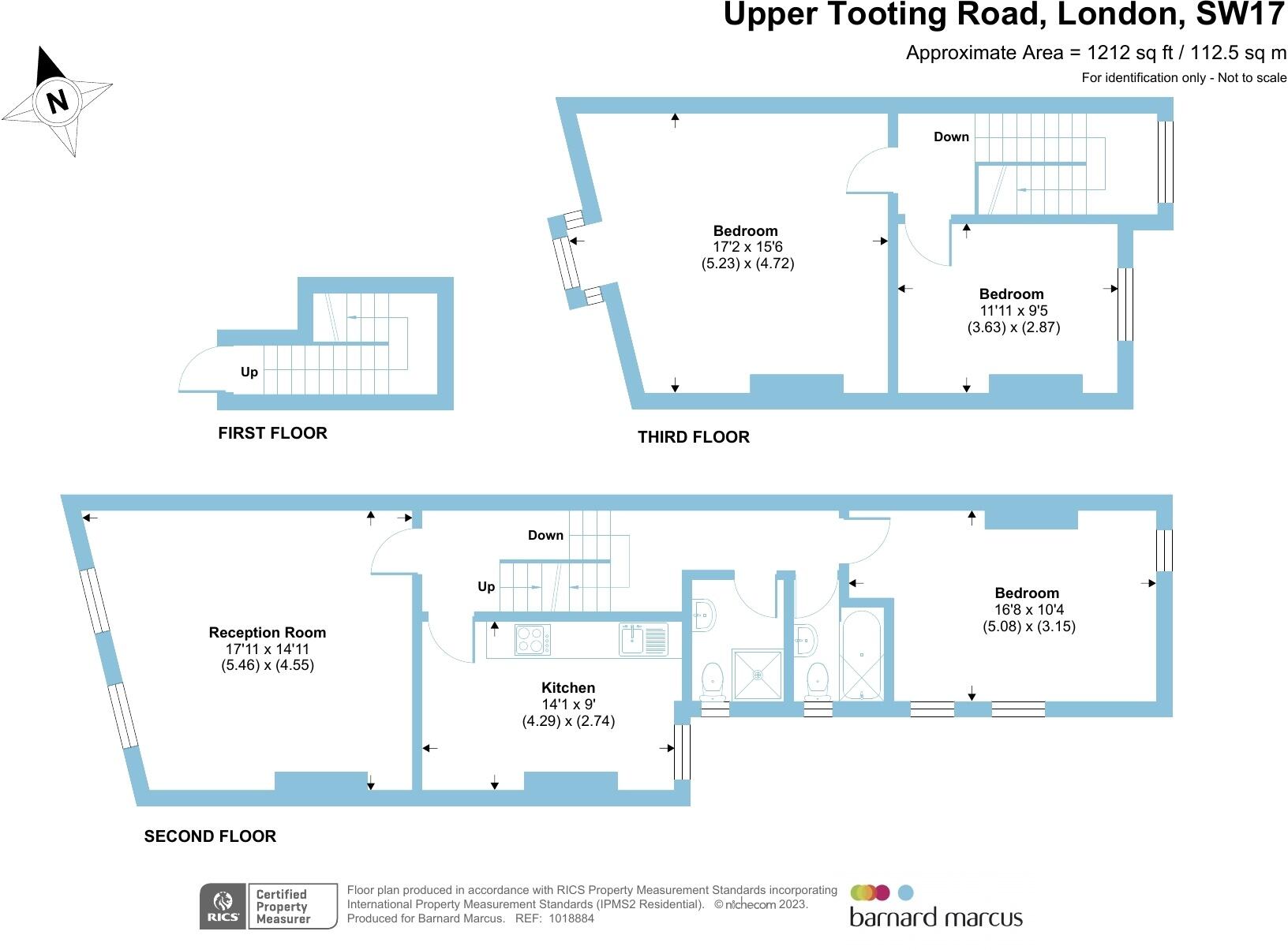 Upper Tooting Road floorplan