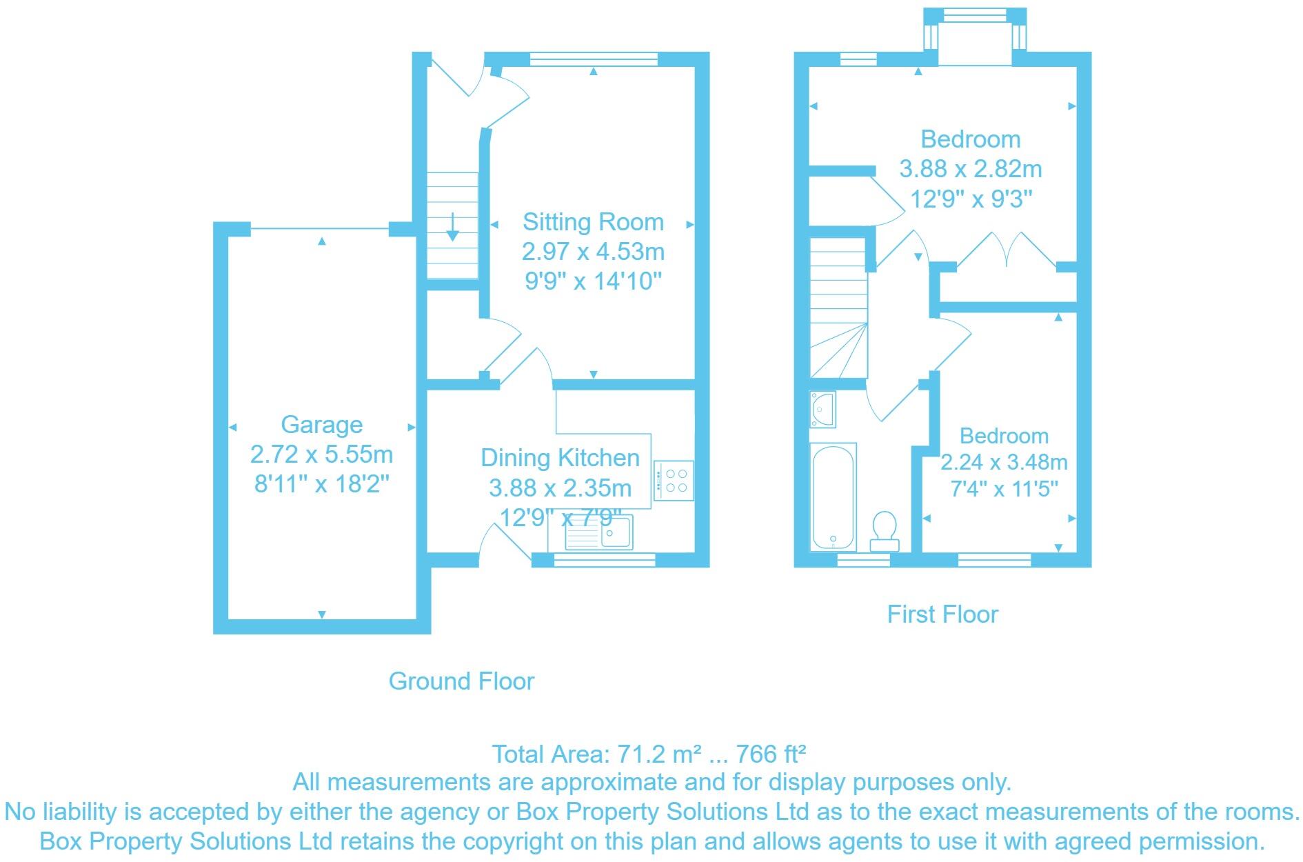 Stead Hill Way, Thackley, Bradford, West Yorkshire, BD10 floorplan