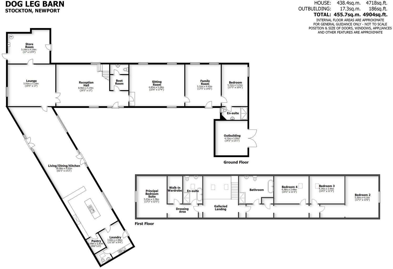 Dog Leg Barn, Newport, TF10 9BA floorplan