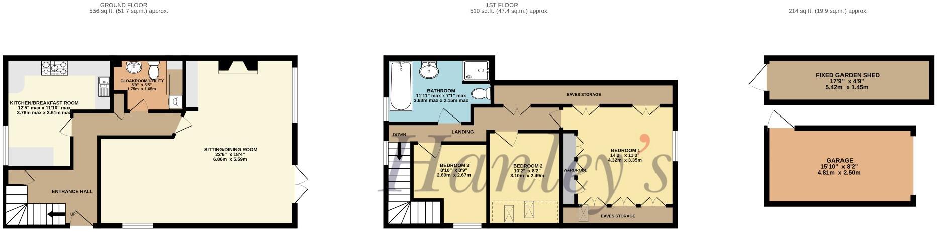 Lechlade Road, Highworth, SN6 7HQ floorplan