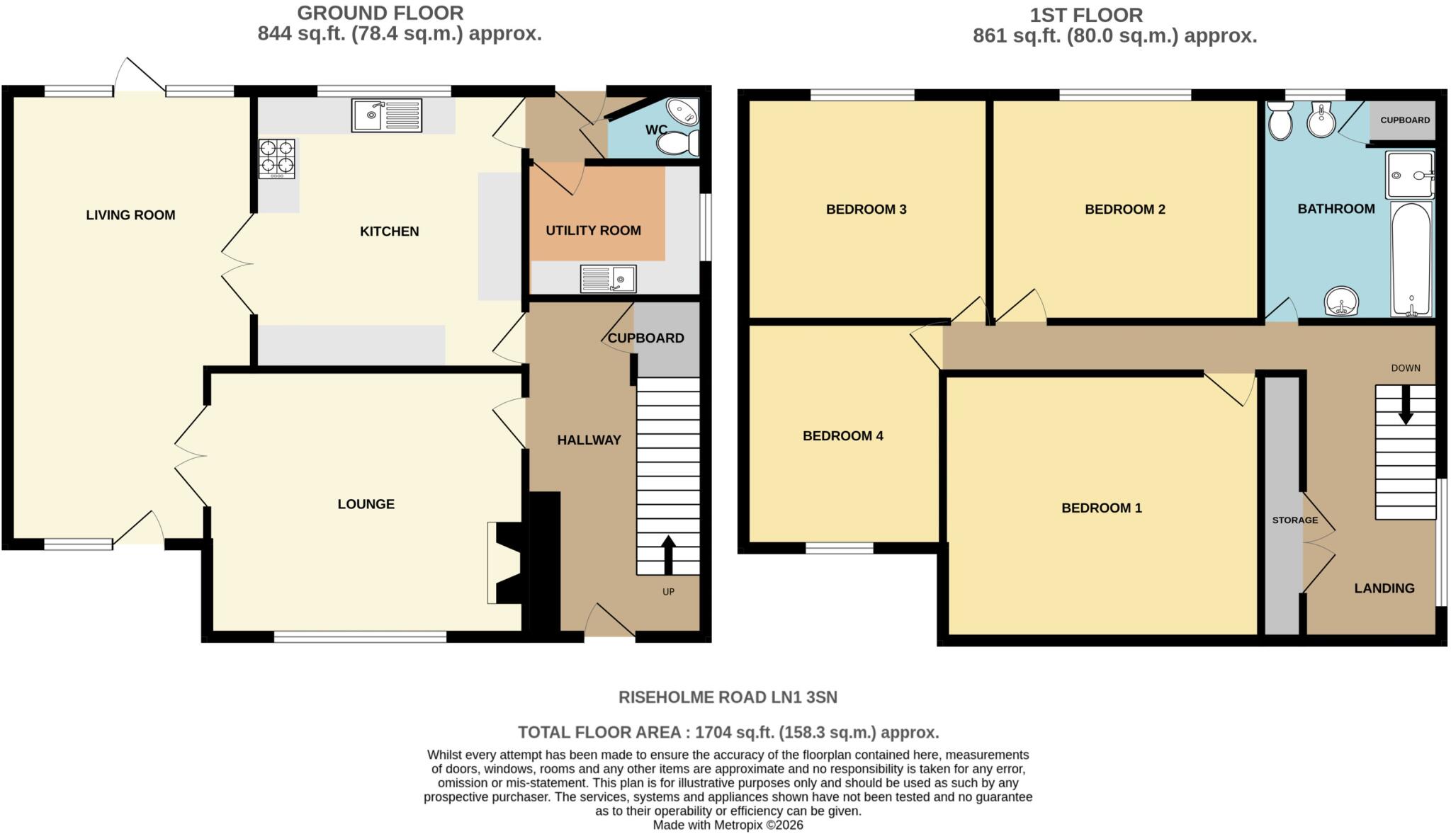 Riseholme Road, Lincoln, LN1 floorplan