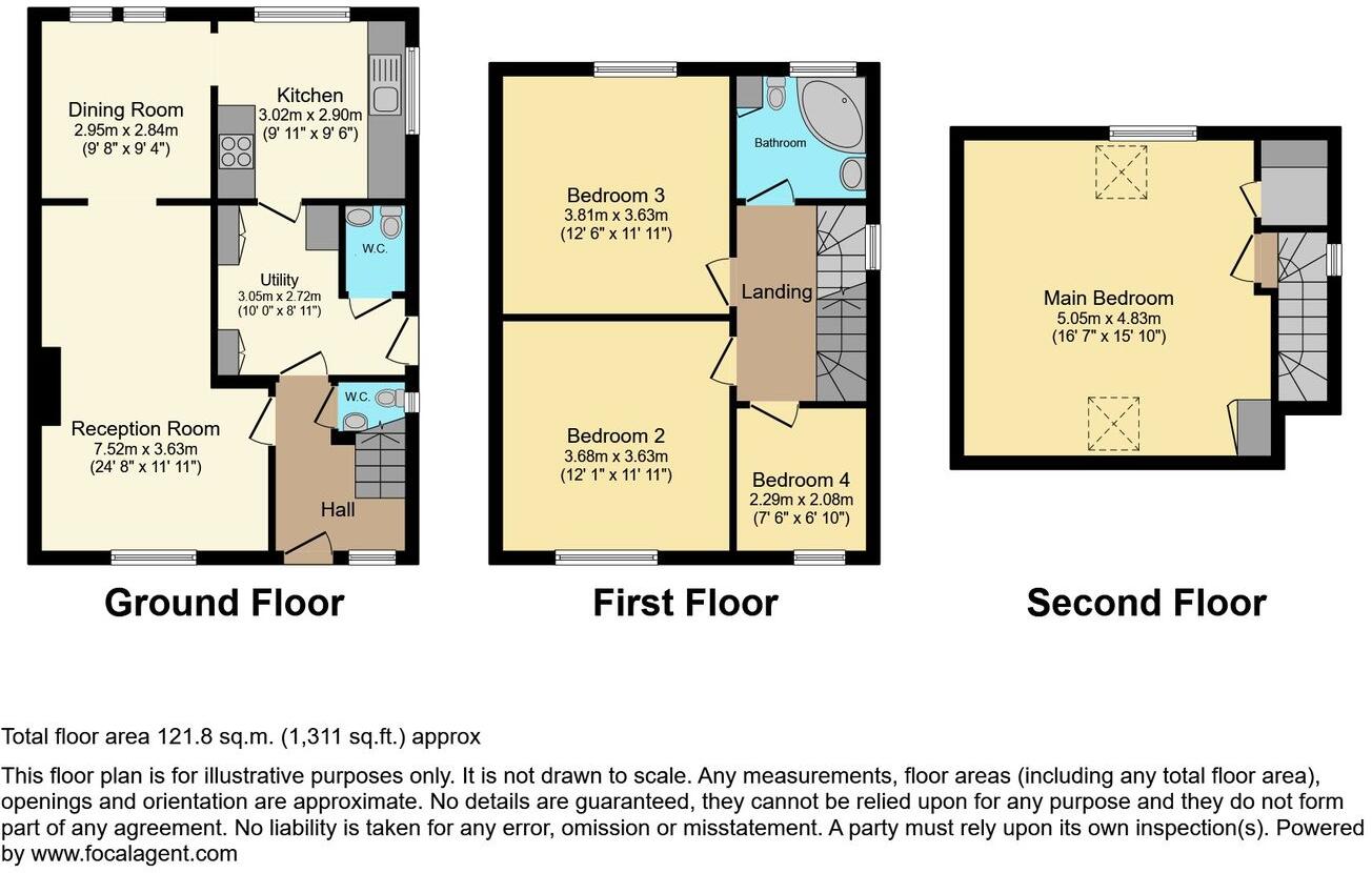 Ickenham Road, Ruislip, HA4 floorplan