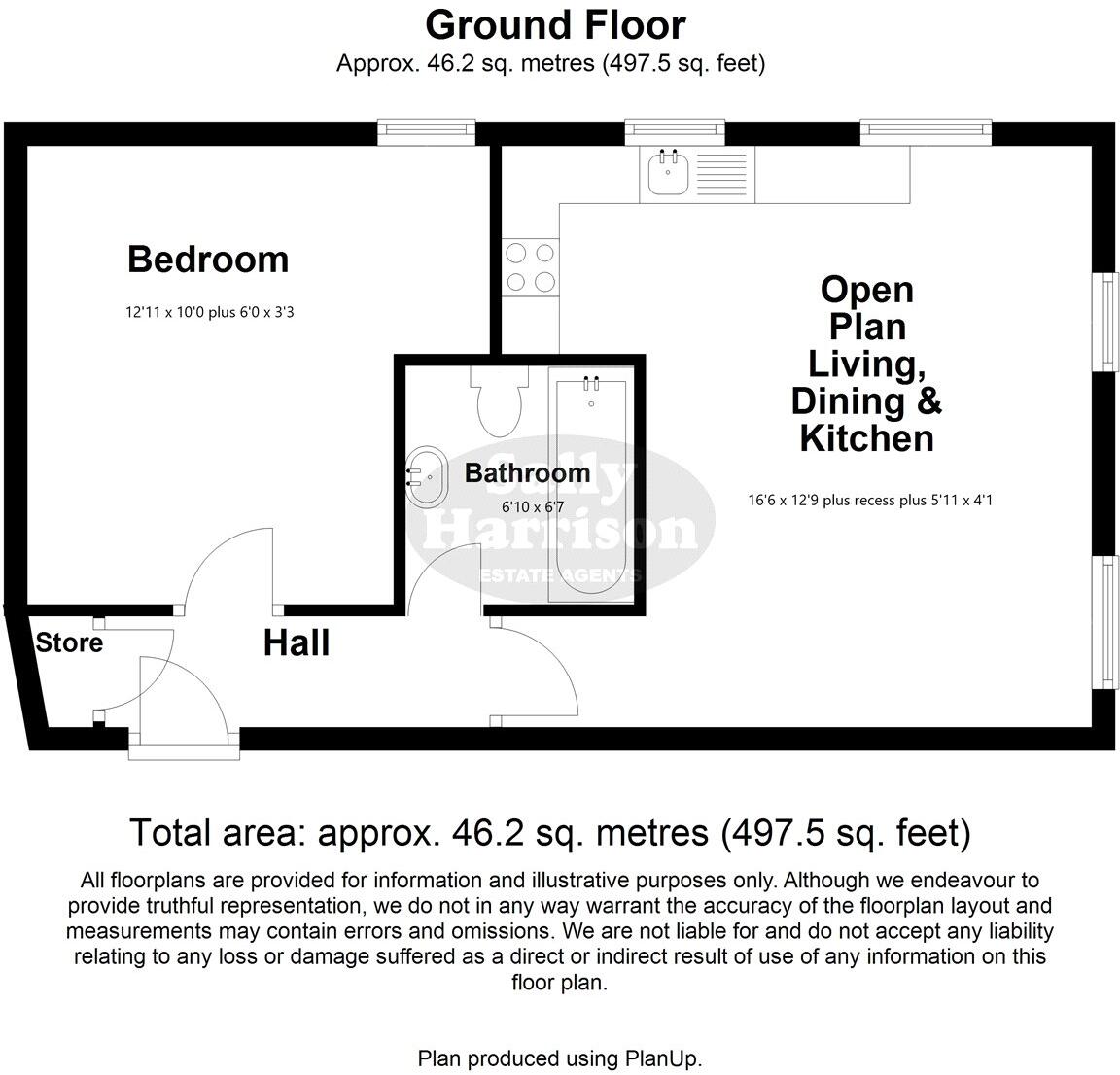 The Arches, Colne, Lancashire, BB8 floorplan