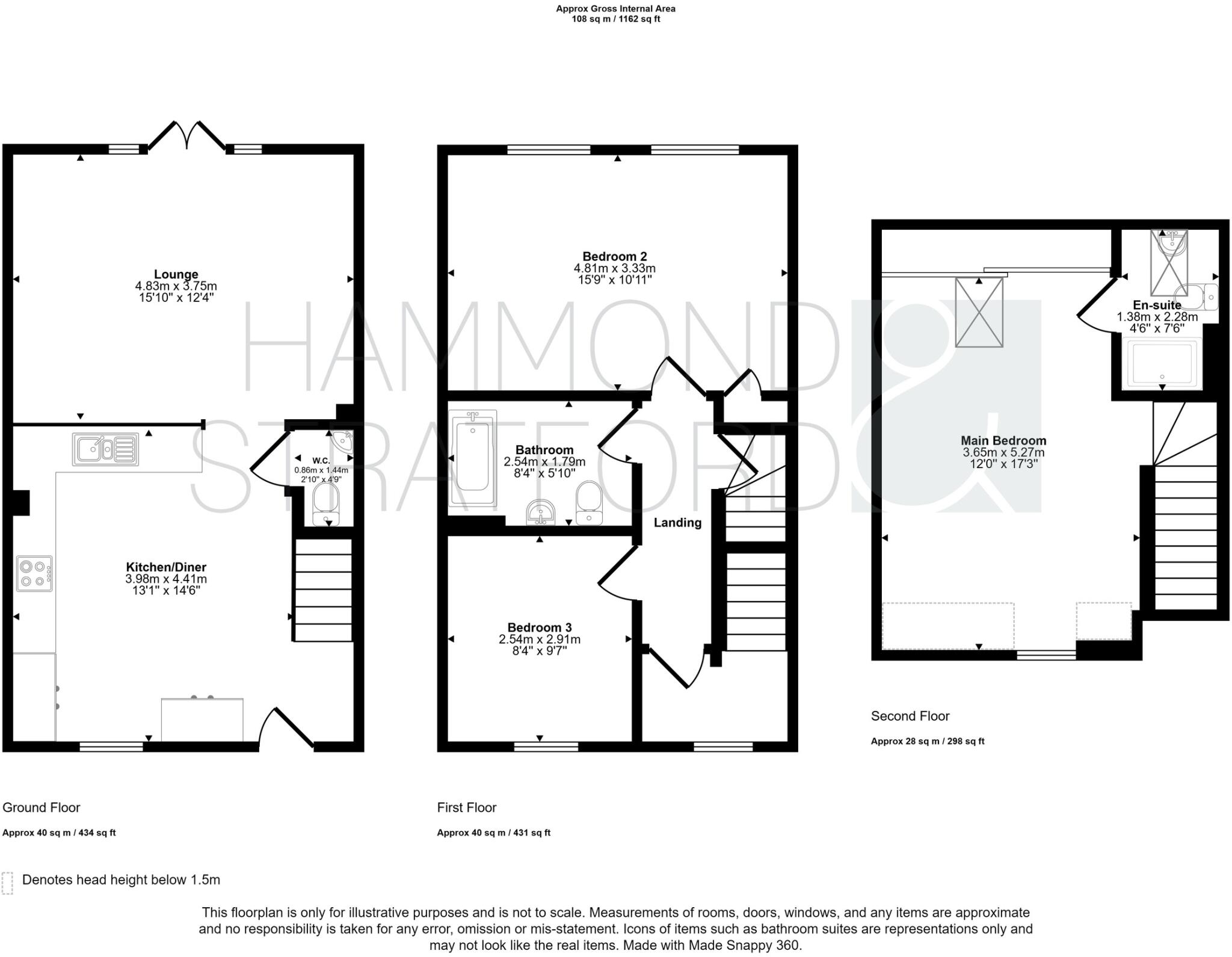 Tortoiseshell Drive, Attleborough floorplan