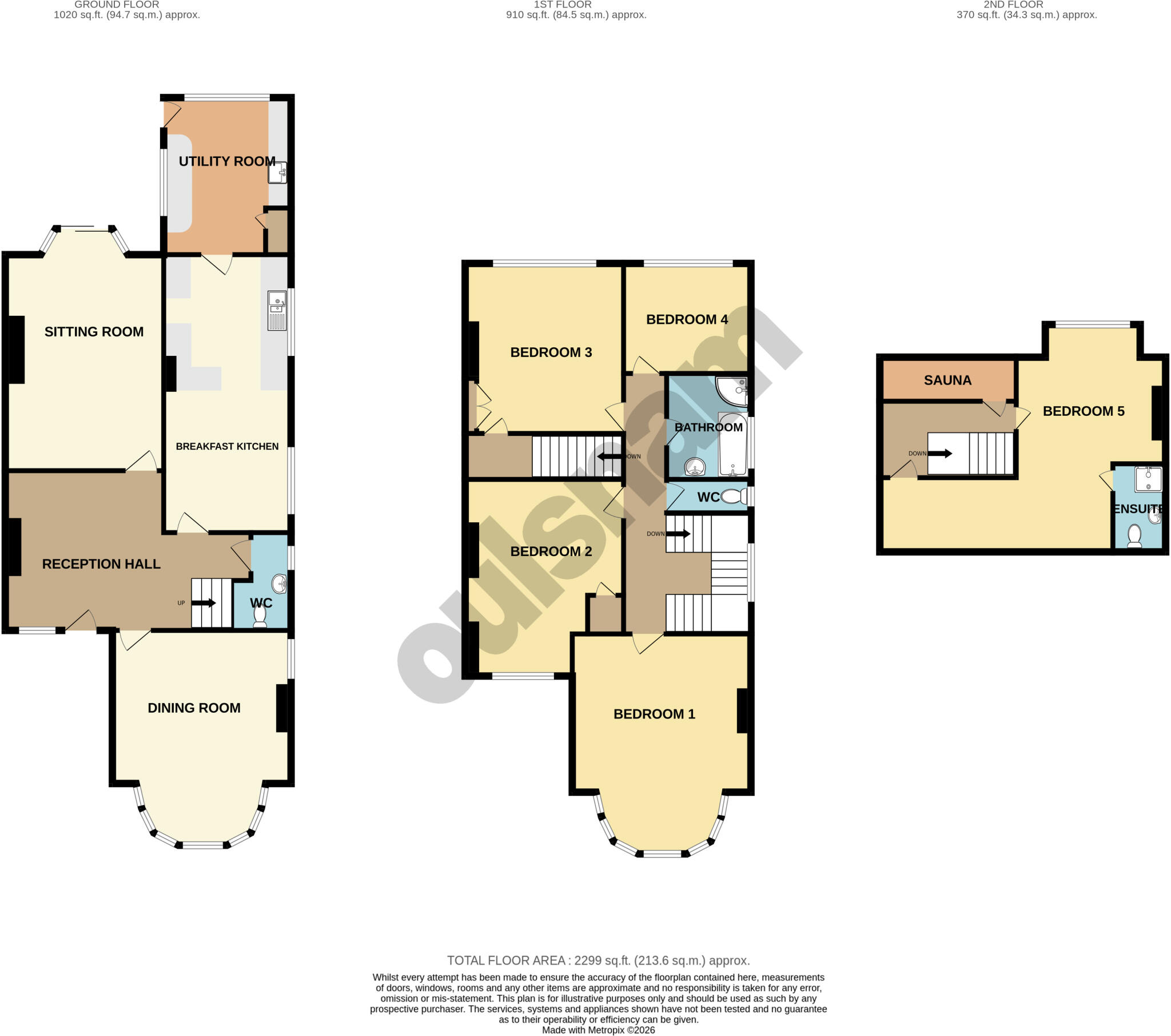Oxford Road, Moseley, Birmingham, B13 floorplan