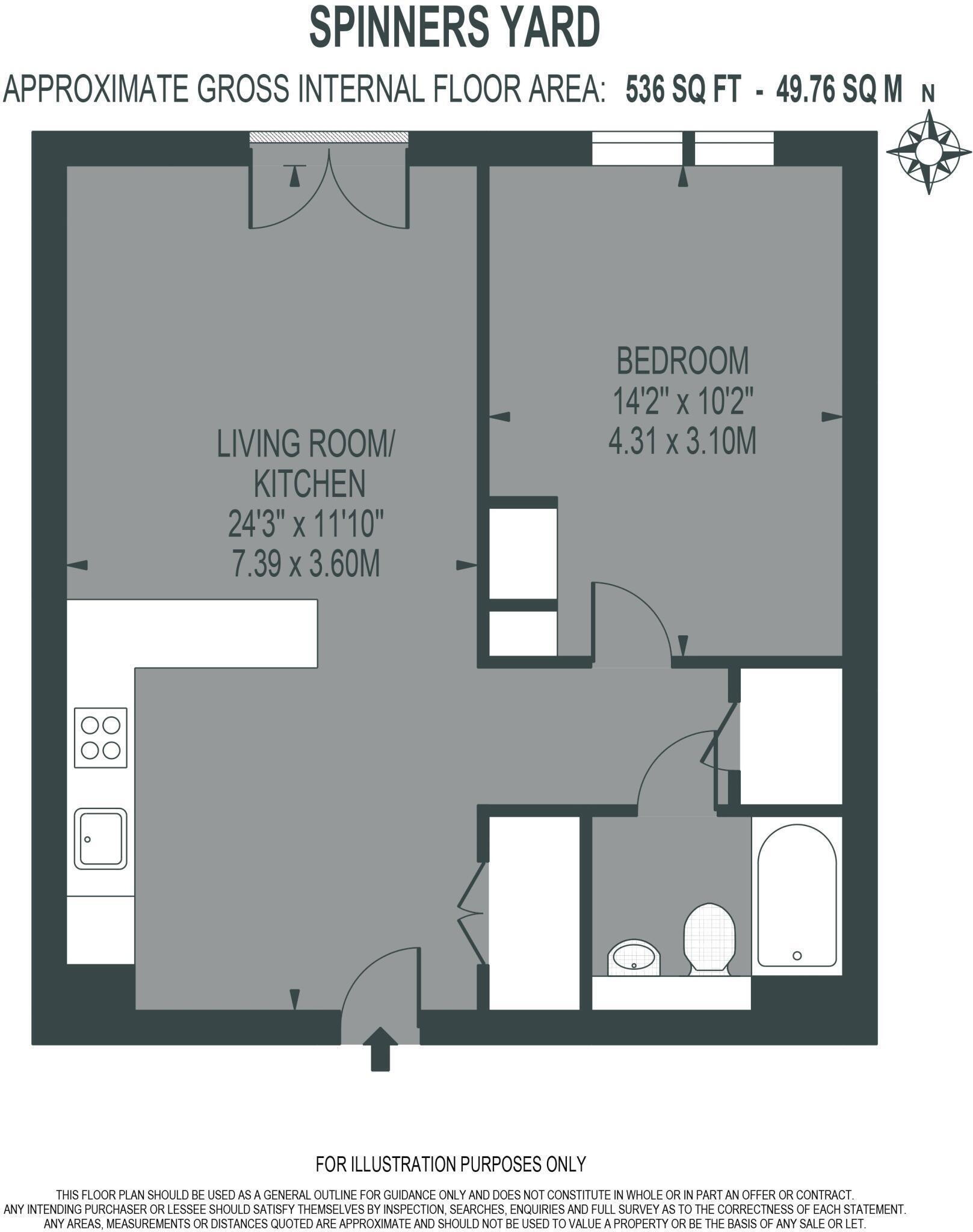 Spinners Yard, Skinner Lane, Sheepscar, Leeds floorplan