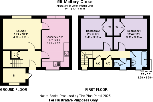 Scott Close, St Athan, Vale Of Glamorgan floorplan