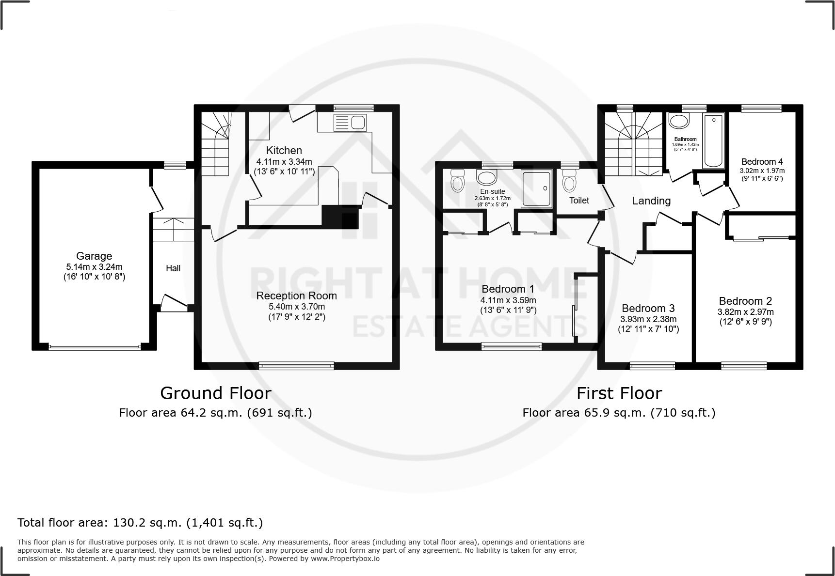 Thornpark Rise, Exeter EX1 3HN floorplan
