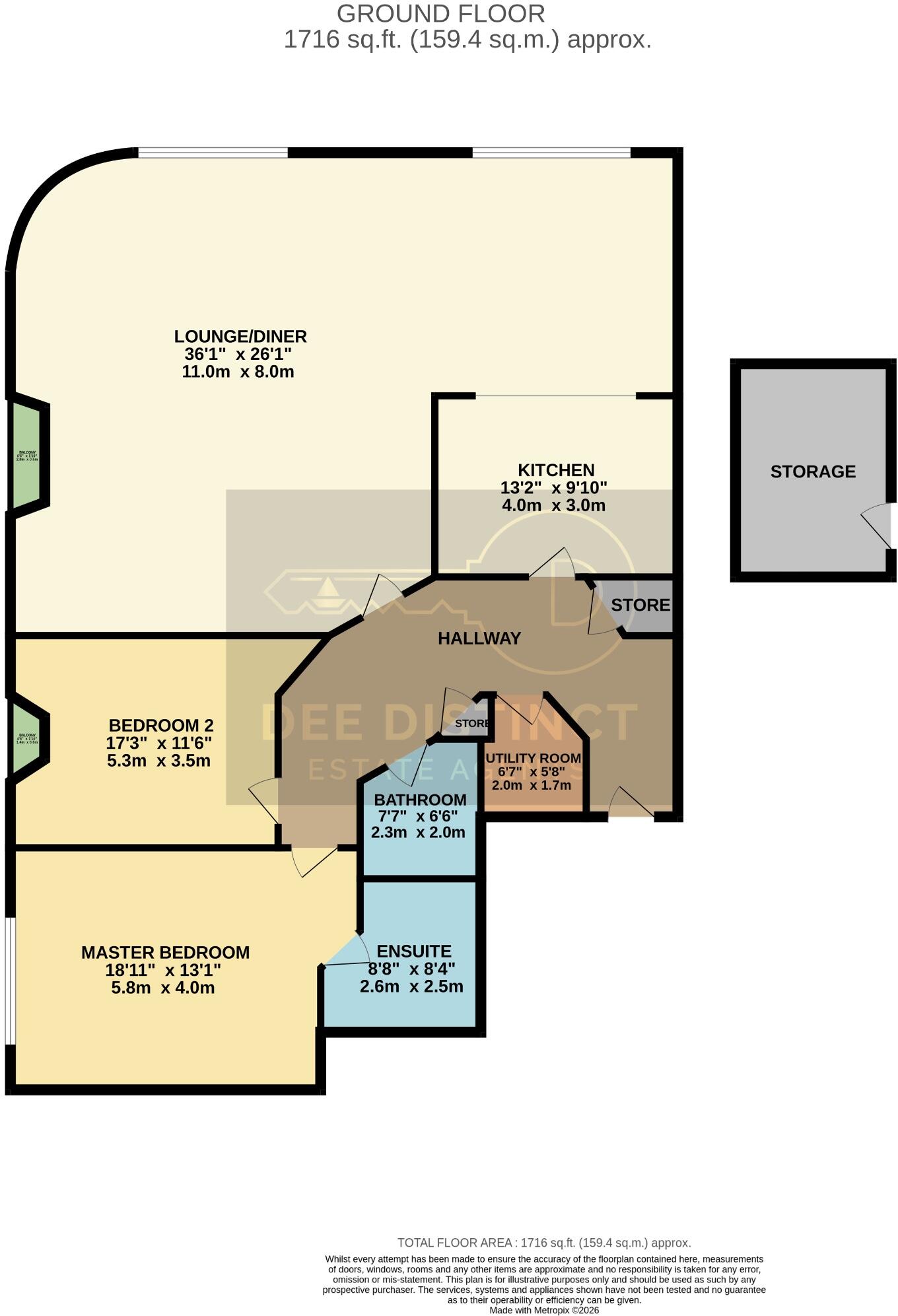 The Colonnades, Albert Dock, Liverpool, Merseyside, L3 floorplan