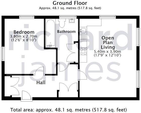 Heron House, Seamington Strand, Old Town, SN1 floorplan