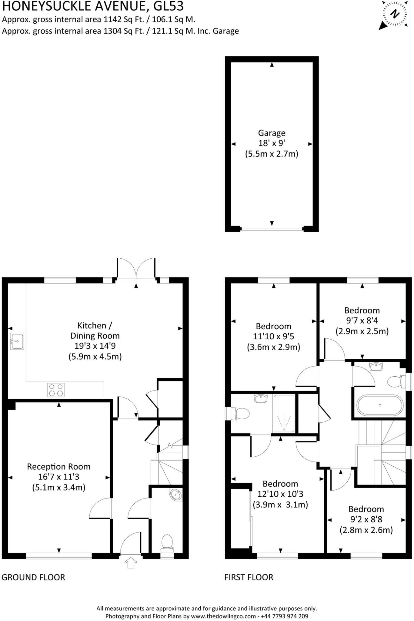 Honeysuckle Avenue, Shurdington, Cheltenham, GL53 0AT floorplan