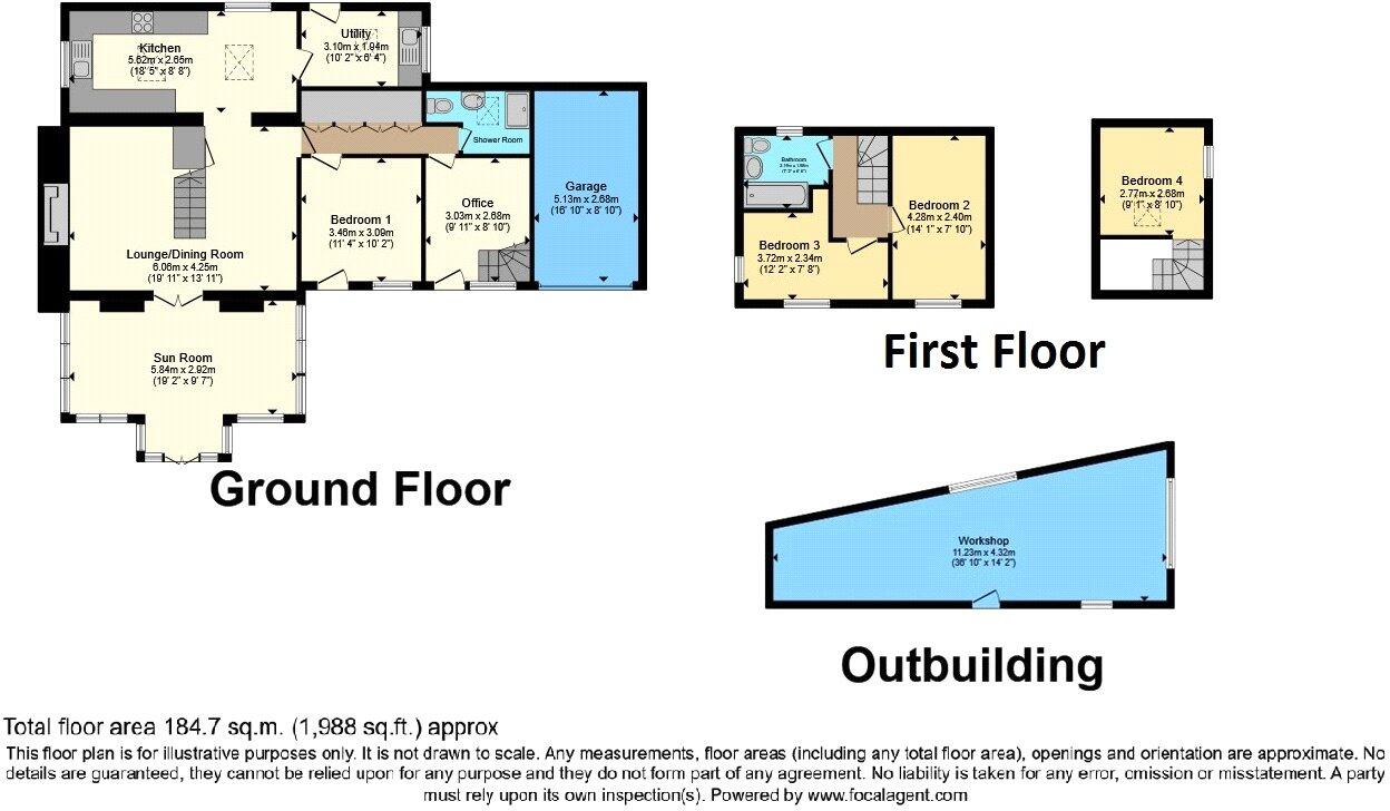 Abersoch, Gwynedd, LL53 floorplan