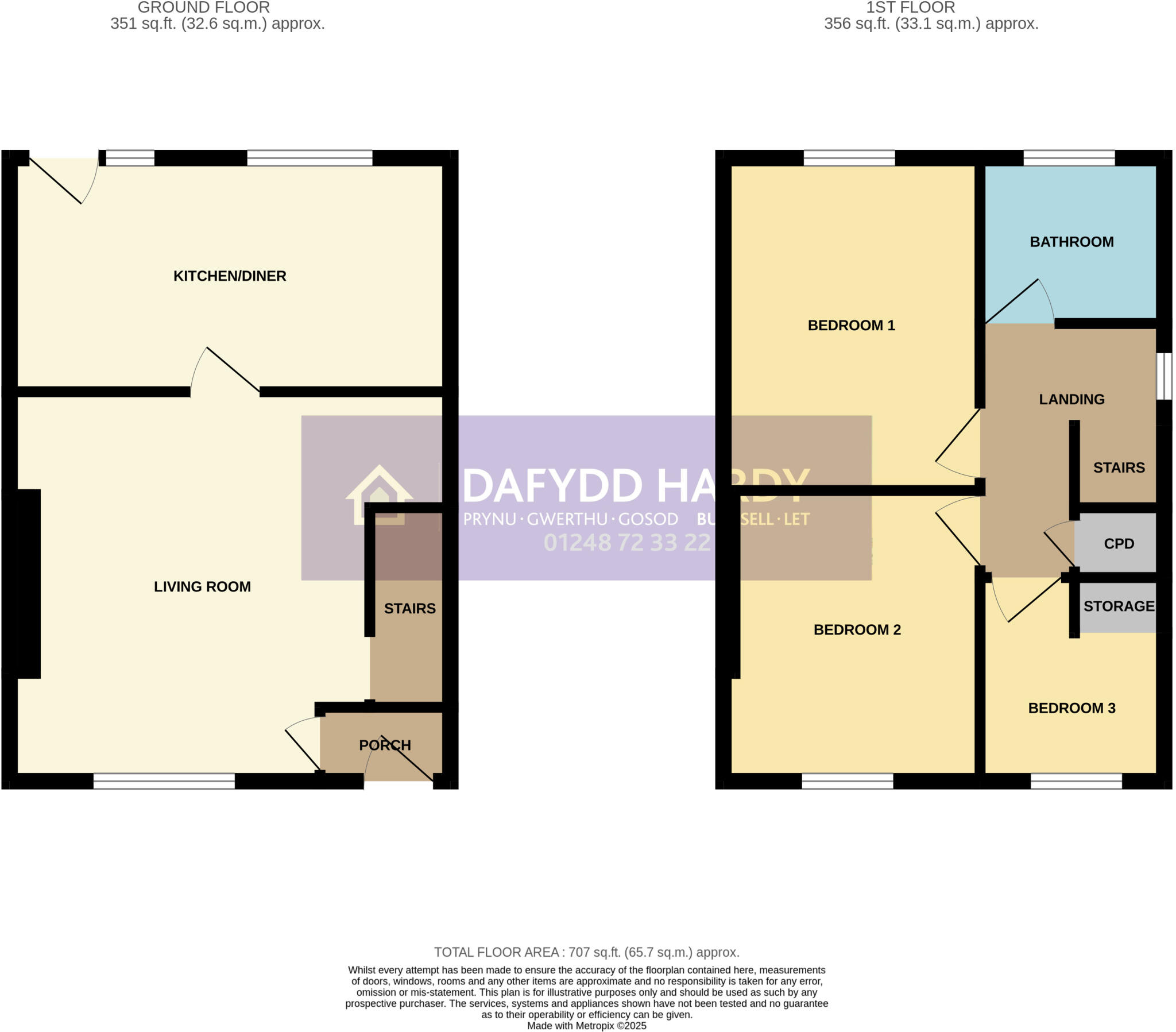 Cae Gweithdy, Menai Bridge, Isle of Anglesey, LL59 floorplan
