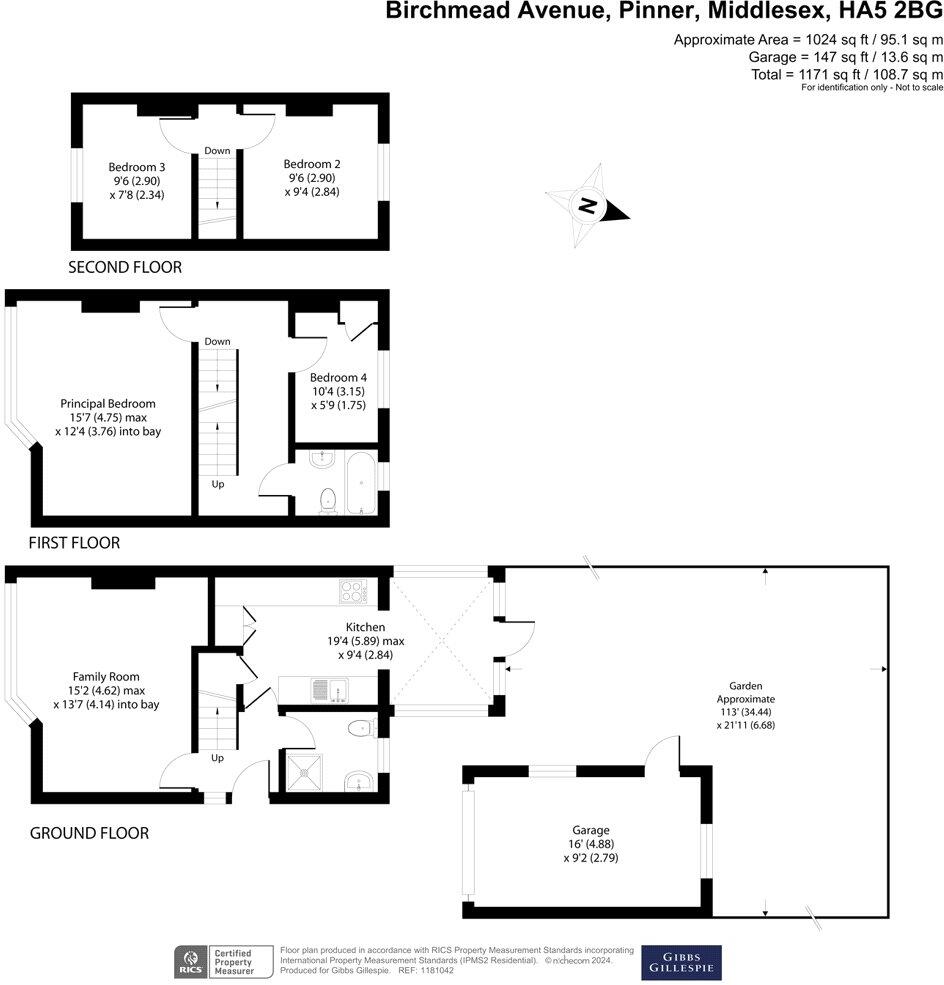 Birchmead Avenue, Pinner, HA5 floorplan