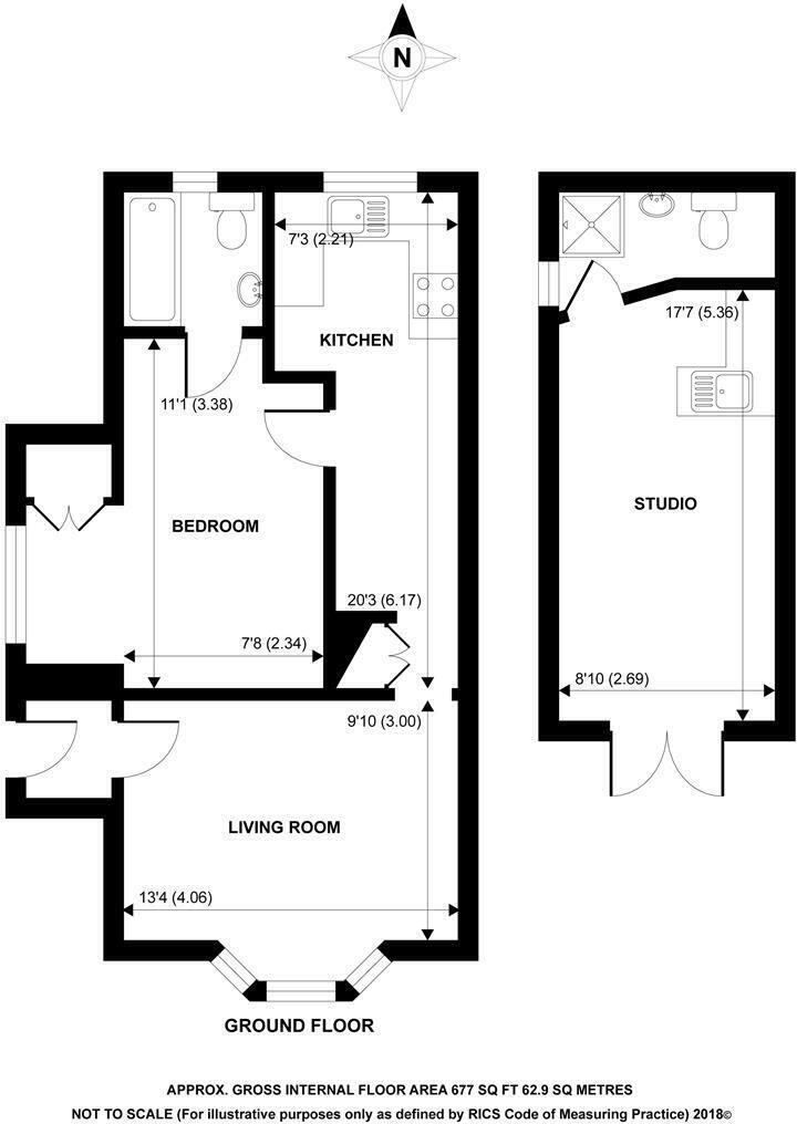Ground Floor Flat, 49, Williams Road, Bosham, West floorplan