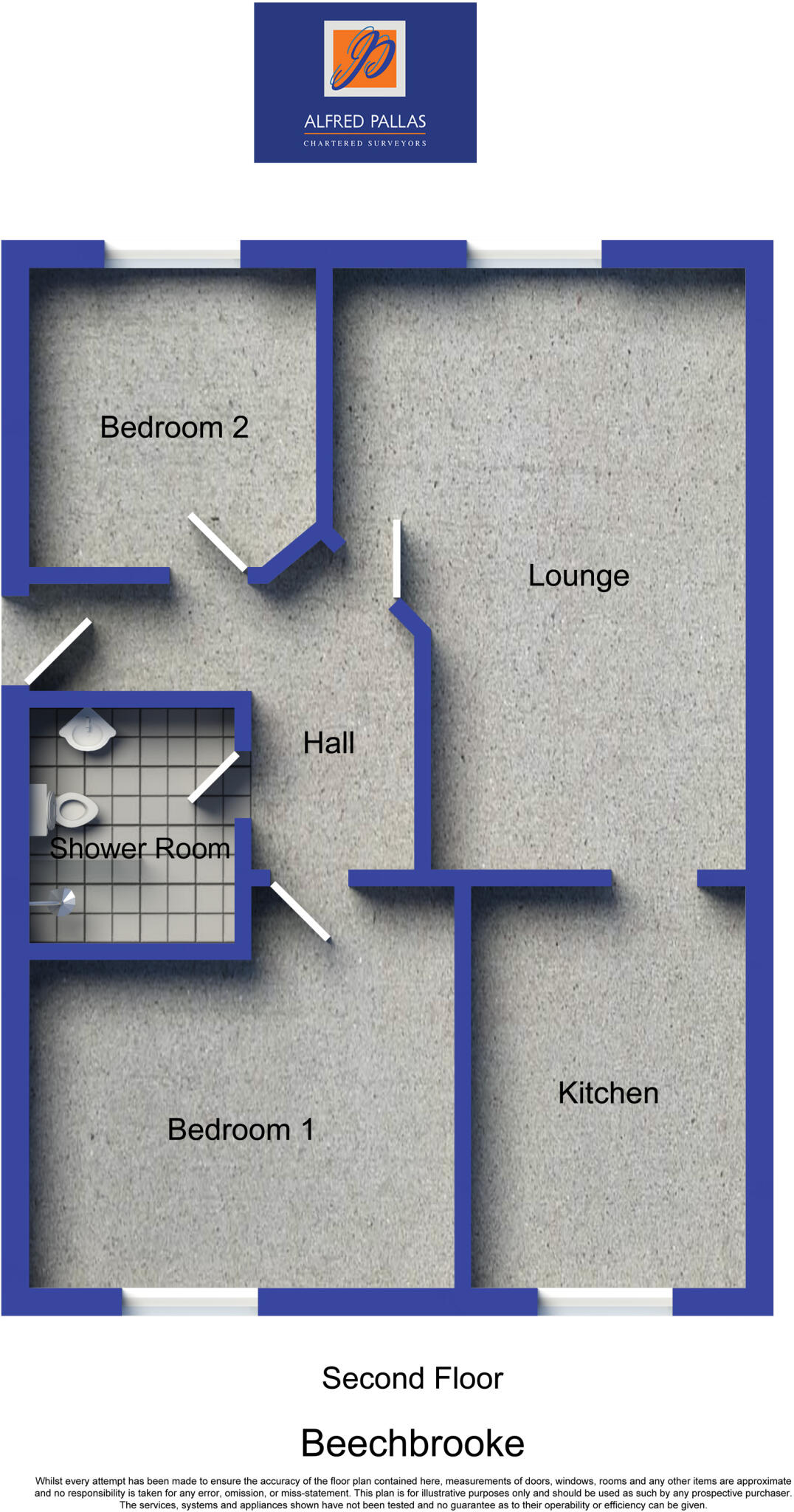 Beechbrooke, Ryhope floorplan