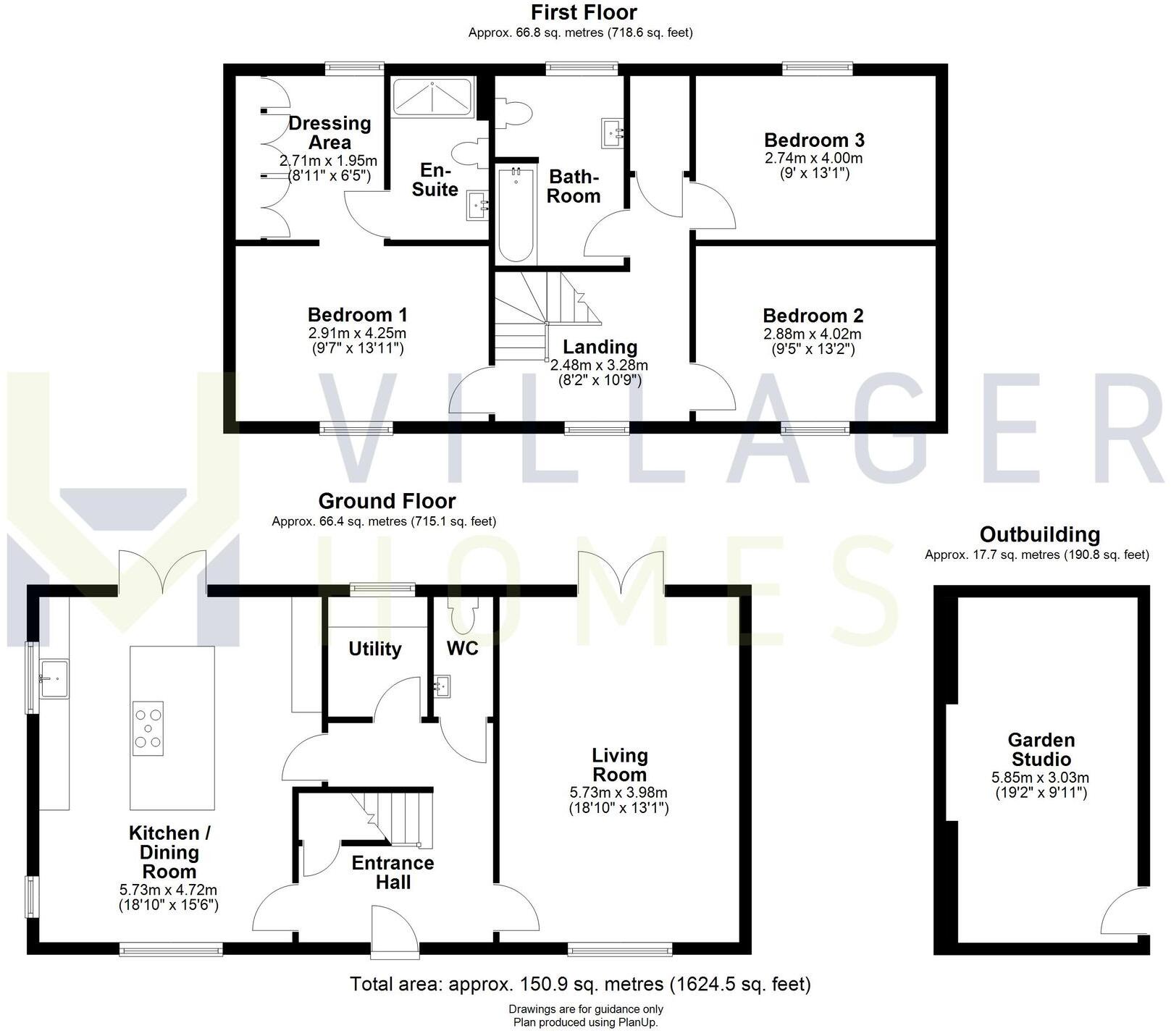 The Green, Brington, PE28 floorplan