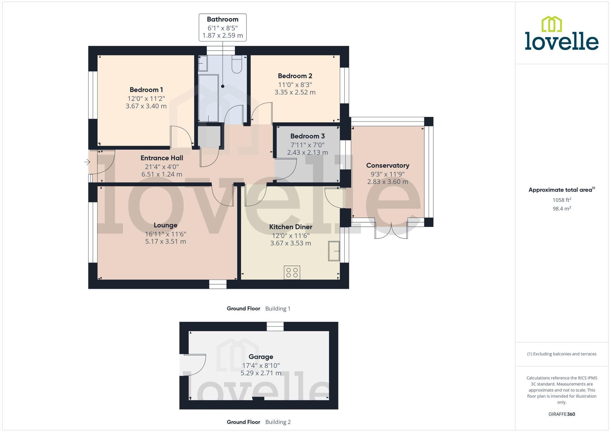 Tennyson Close, Caistor, LN7 floorplan