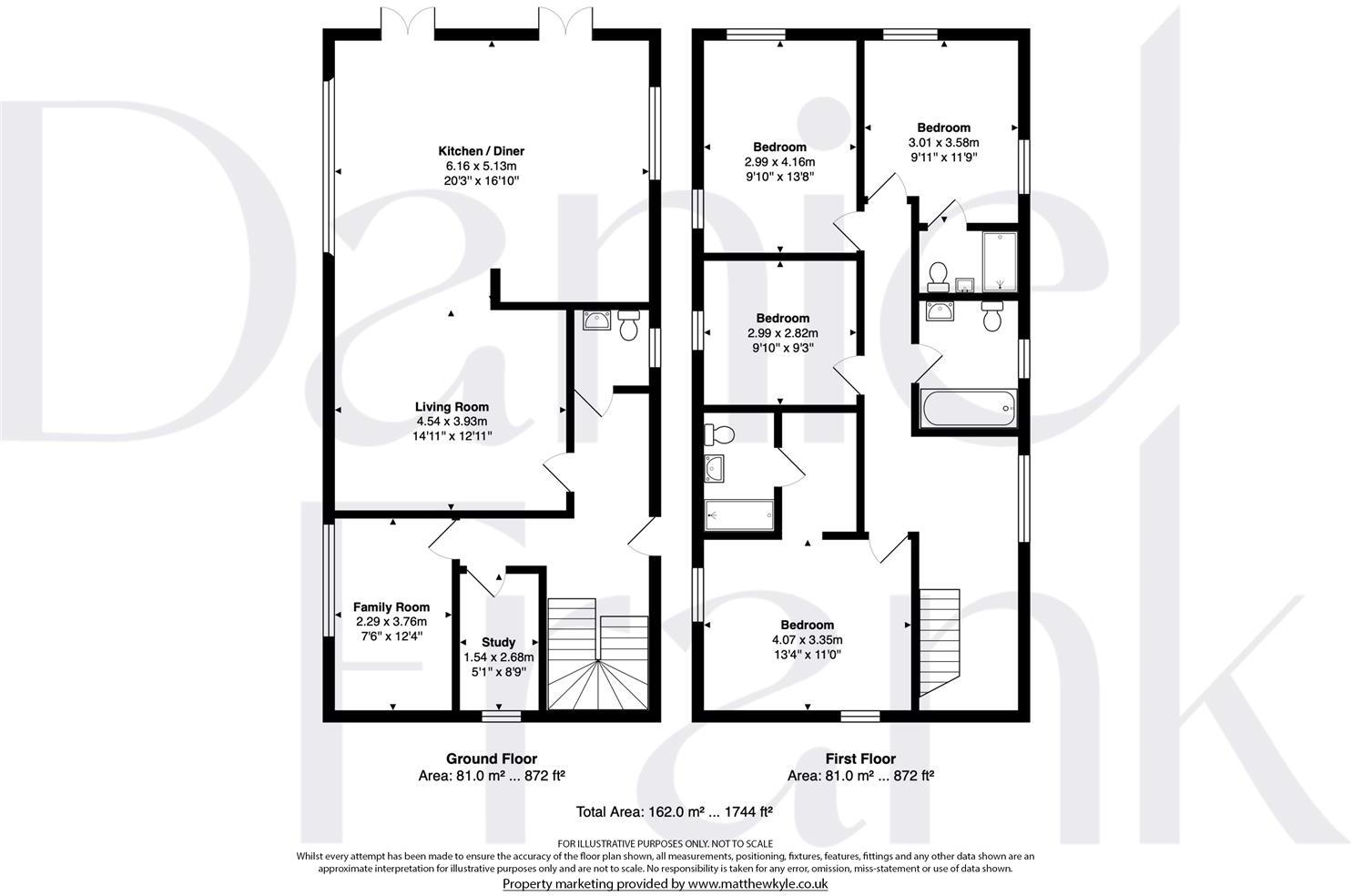 Hawthorn Close, Ongar Road, Fyfield floorplan