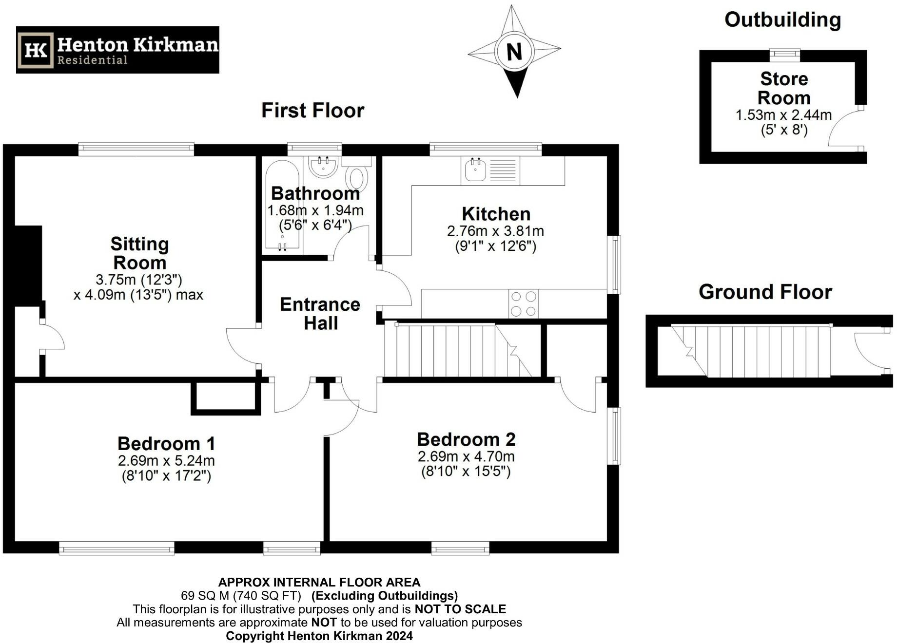 Langham Crescent, Billericay, Essex, CM12 9RF floorplan