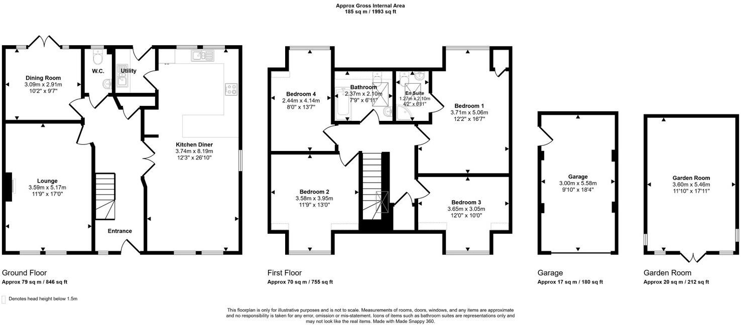 Holywell Crescent, Kinmel Bay, Conwy, LL18 floorplan