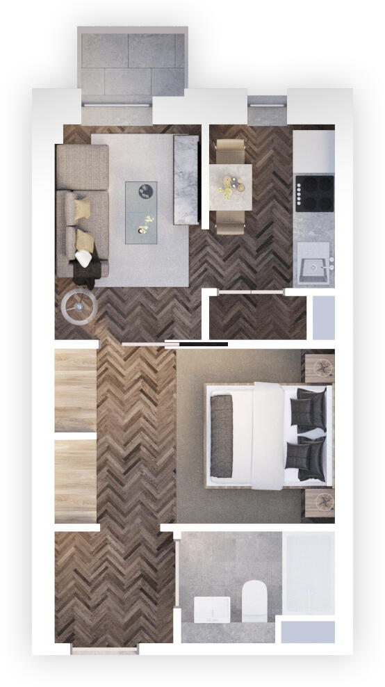 High Yield Liverpool City Centre Apartment – 7% Rental Yields | Strong Income Investment floorplan