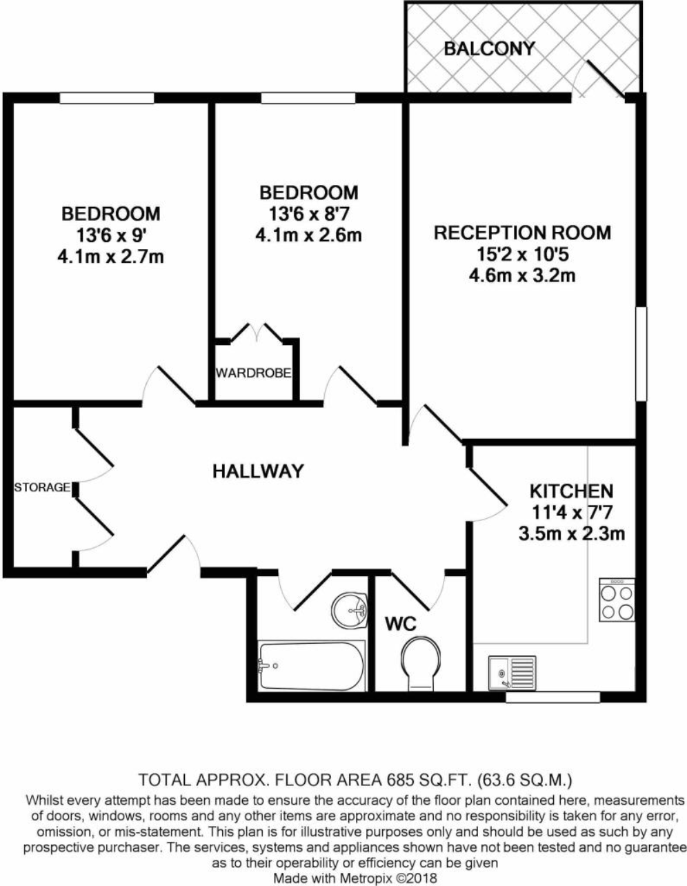 Bracondale Road, London, SE2 9EH floorplan