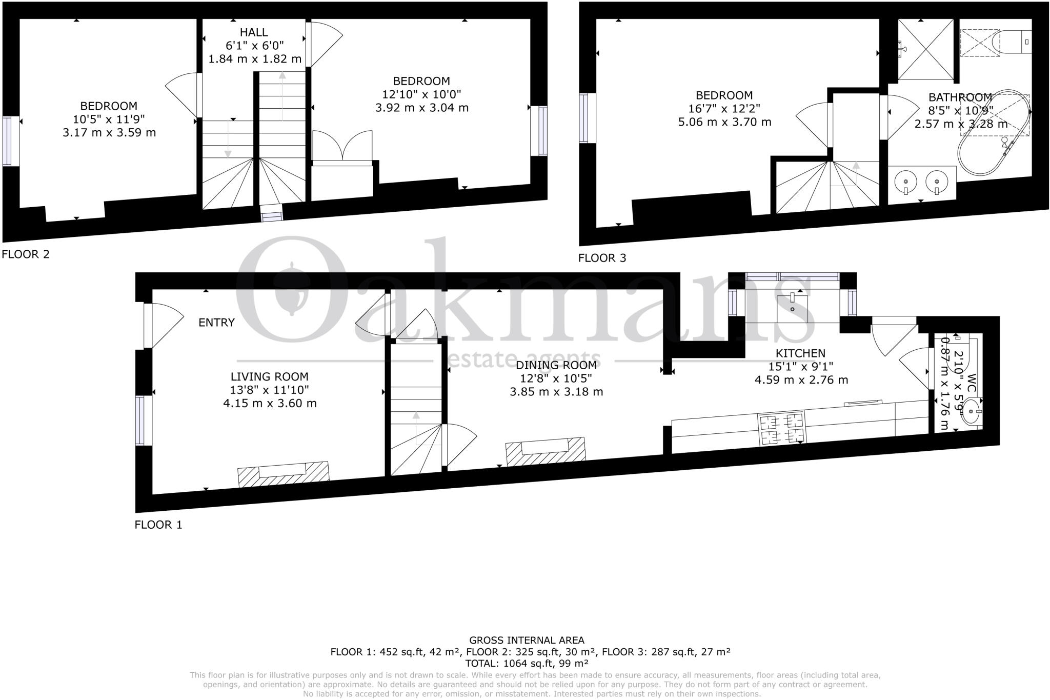 Inn Lane, Hartlebury, Kidderminster, Worcestershire, DY11 floorplan