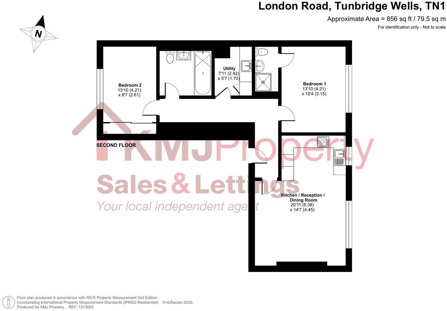 The Retreat, London Road , Tunbridge Wells floorplan