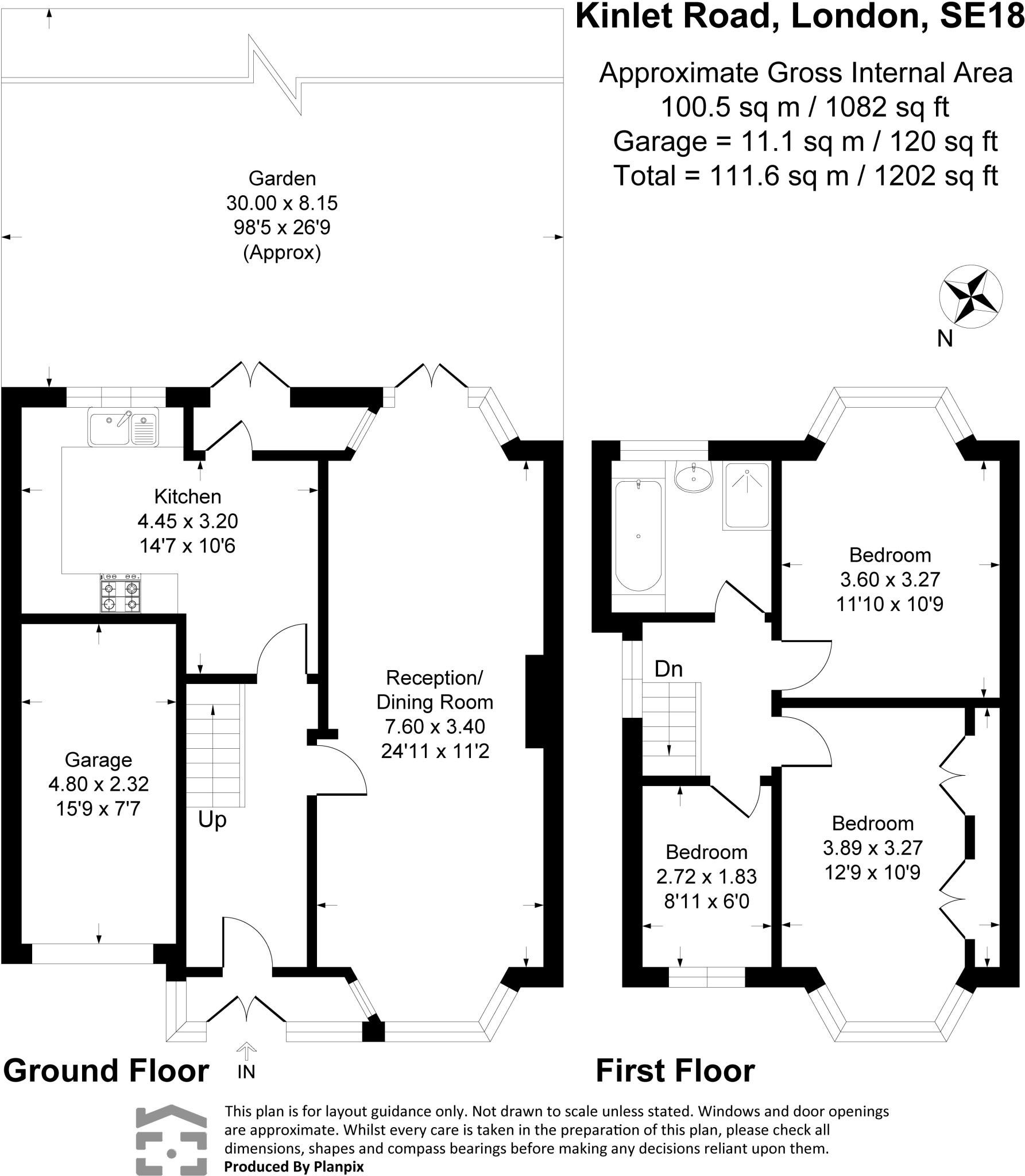 Kinlet Road, Plumstead, Greenwich floorplan