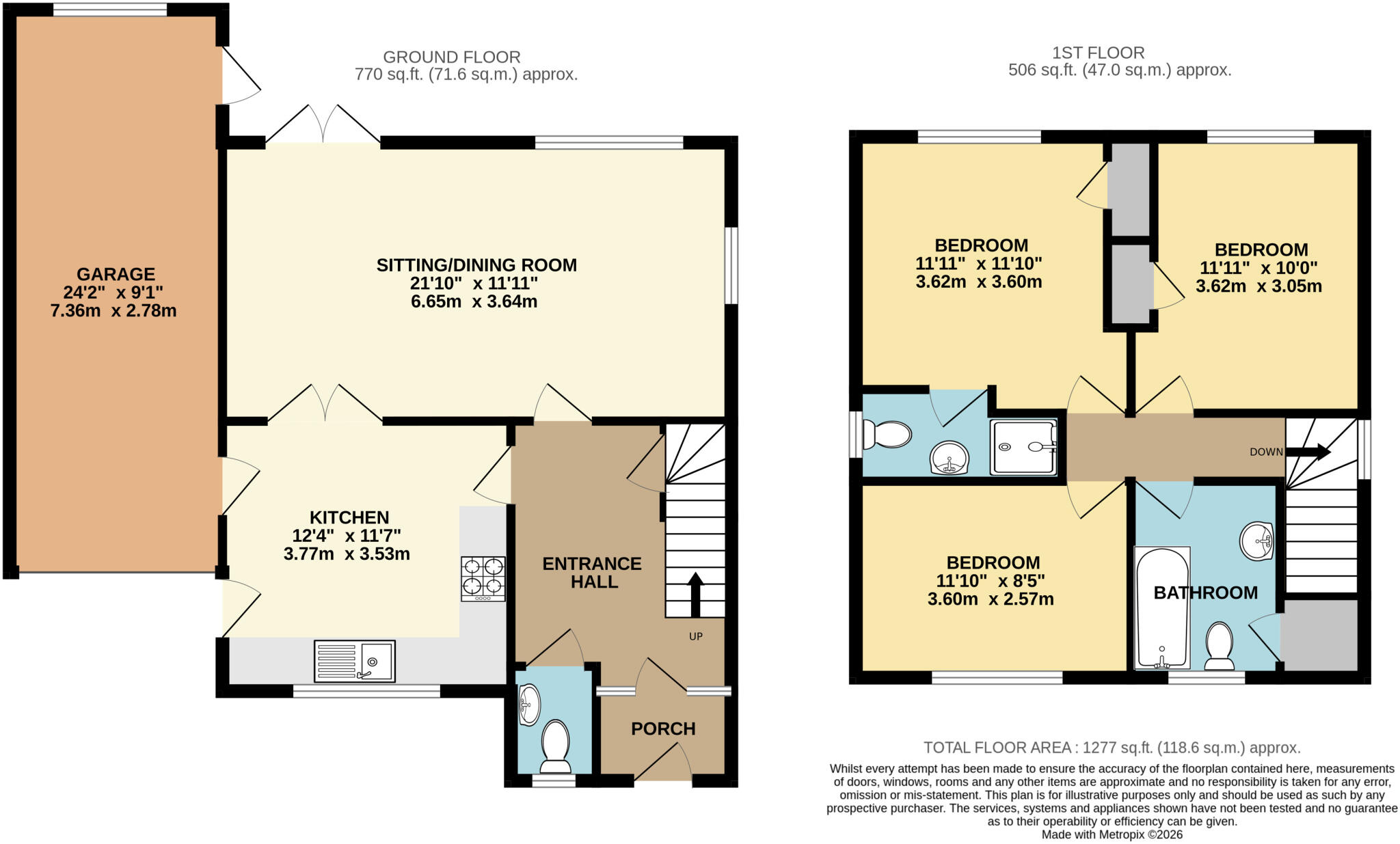 Marshalls Mead, Beaford, Winkleigh, Devon, EX19 floorplan