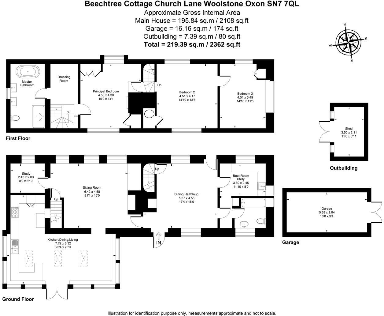 Church Lane, Woolstone floorplan