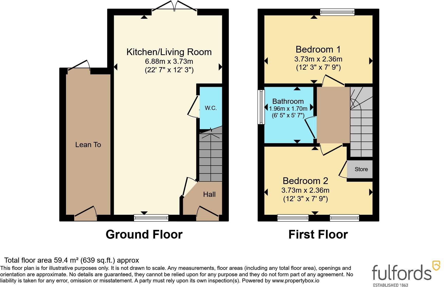Channings Drive, Tithebarn, Exeter, Devon, EX1 floorplan