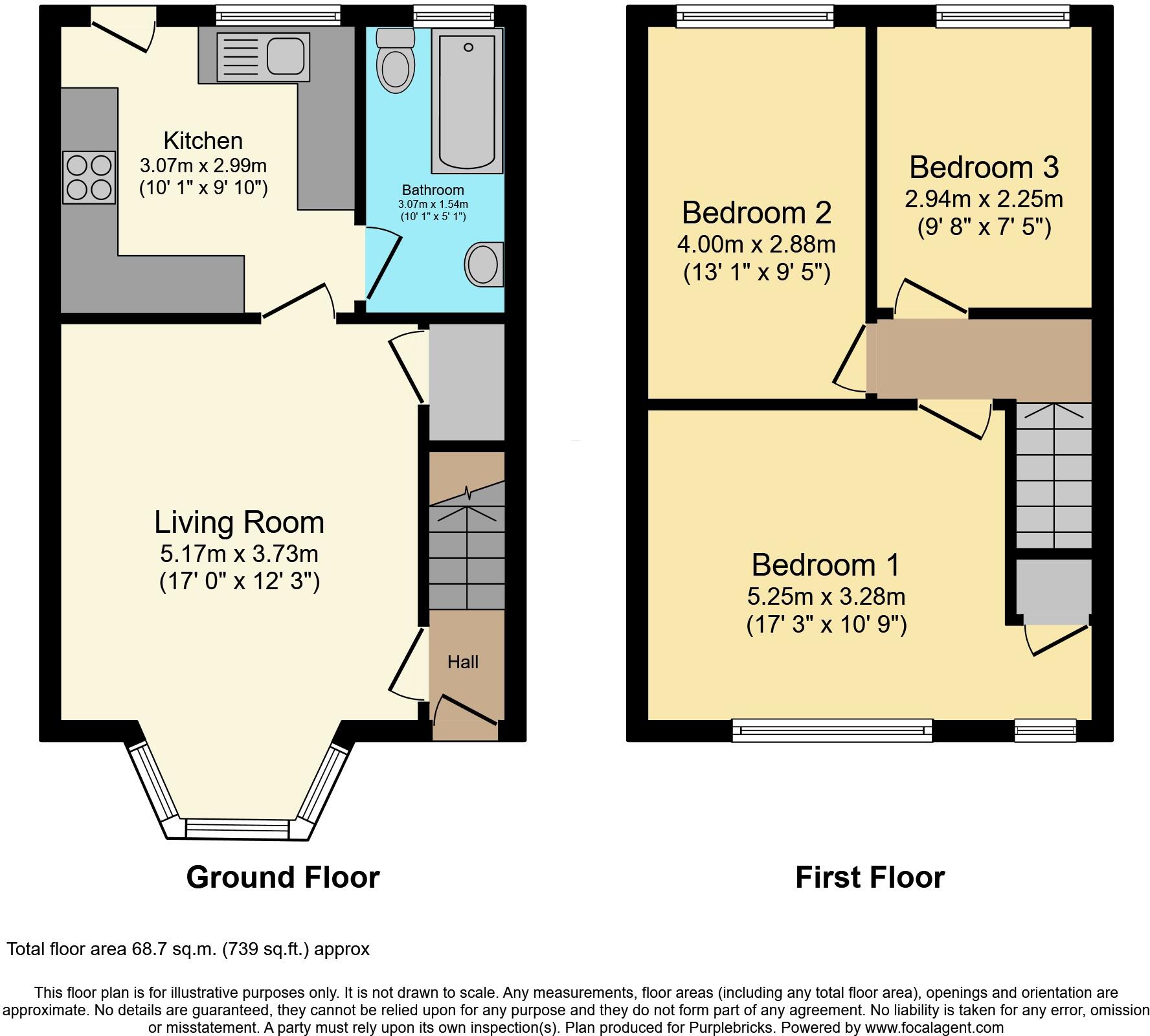 Kenwood Road, Birmingham, B9 floorplan