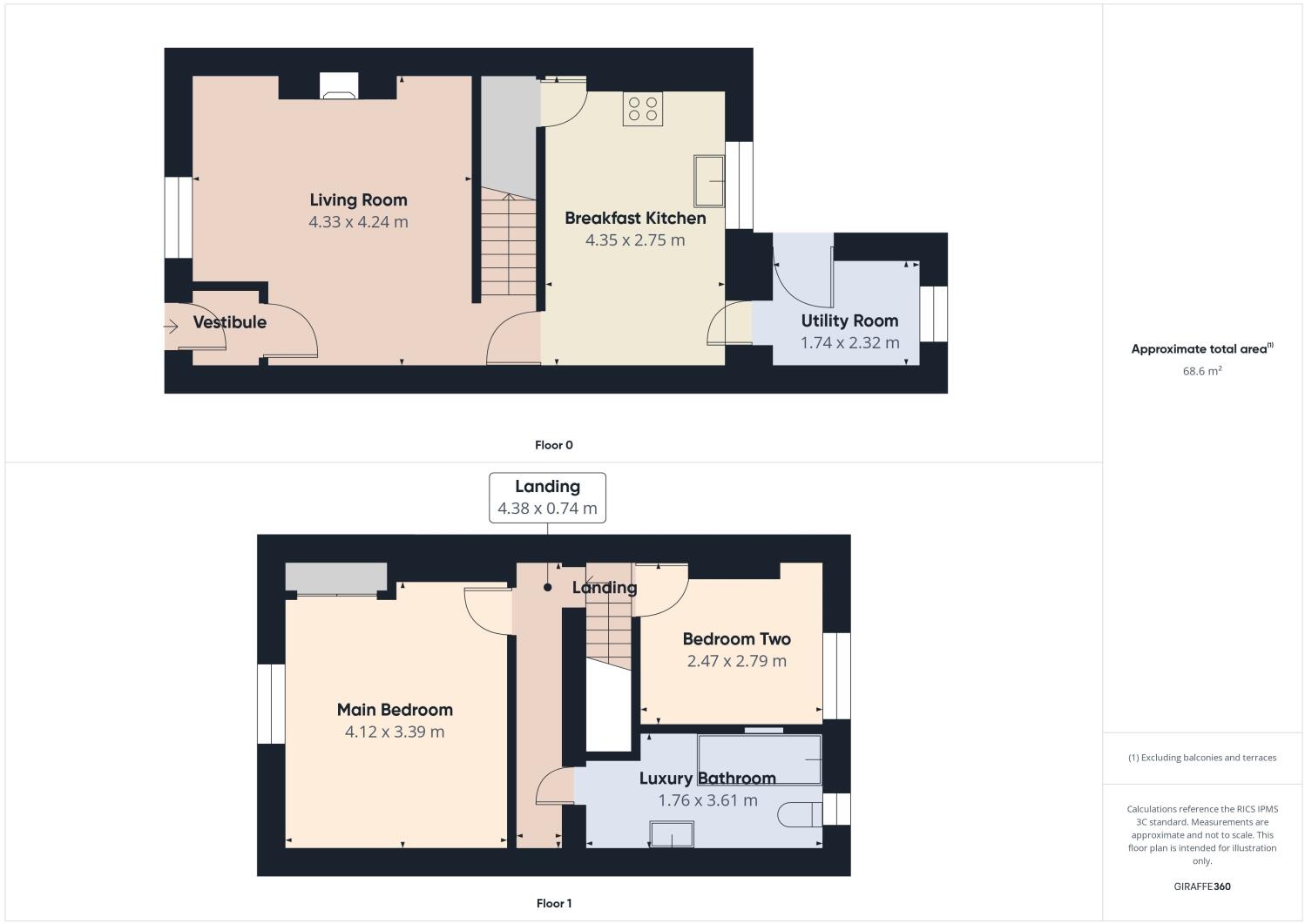 Grane Road, Haslingden, Rossendale, Lancashire, BB4 floorplan