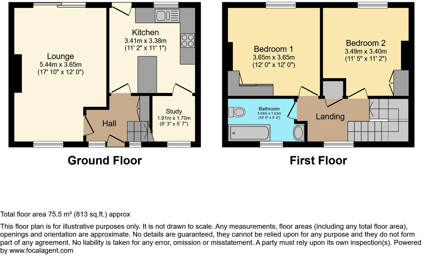The croft, Mexborough, S64 floorplan