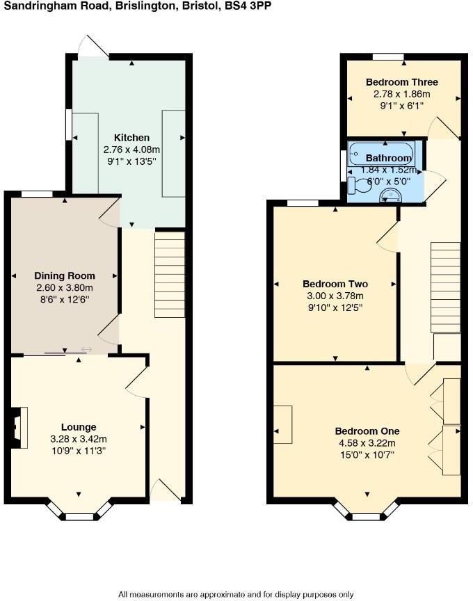 Sandringham Road, Bristol floorplan
