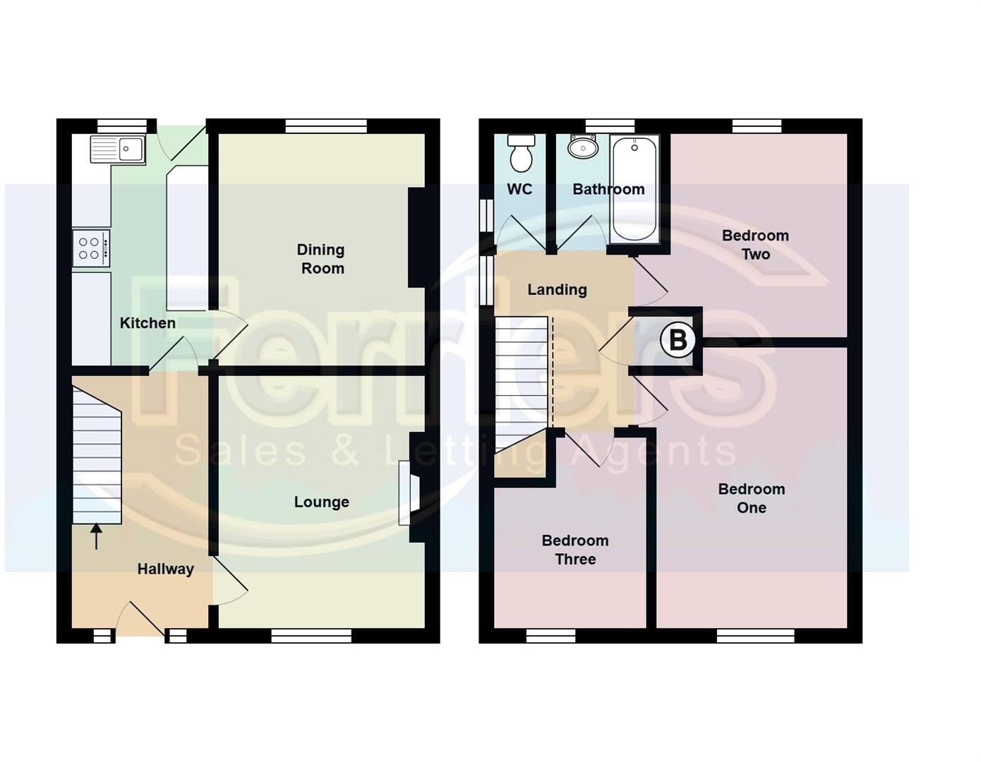 Heol Gelli Lenor, Maesteg floorplan
