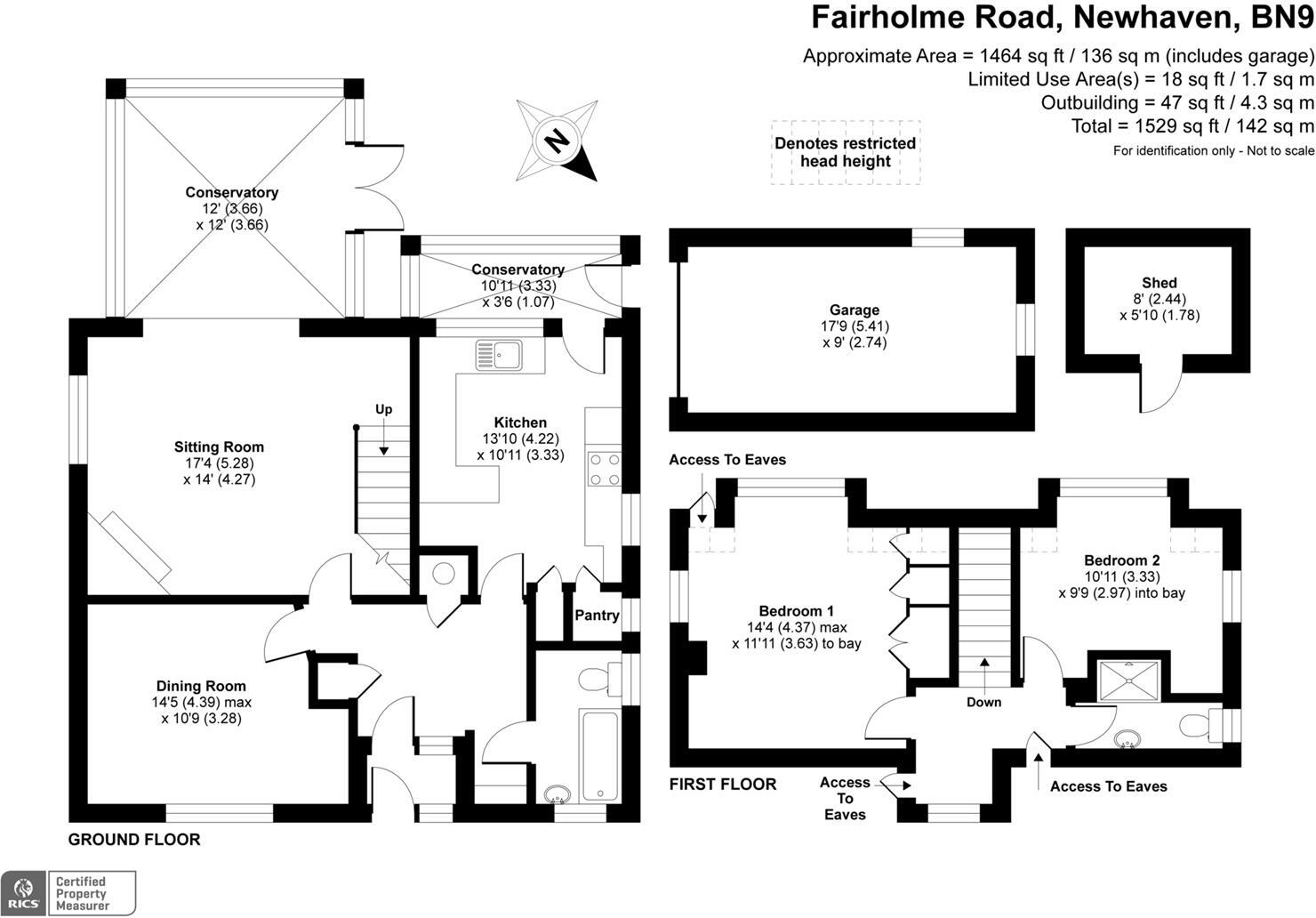 Fairholme Road, Newhaven floorplan