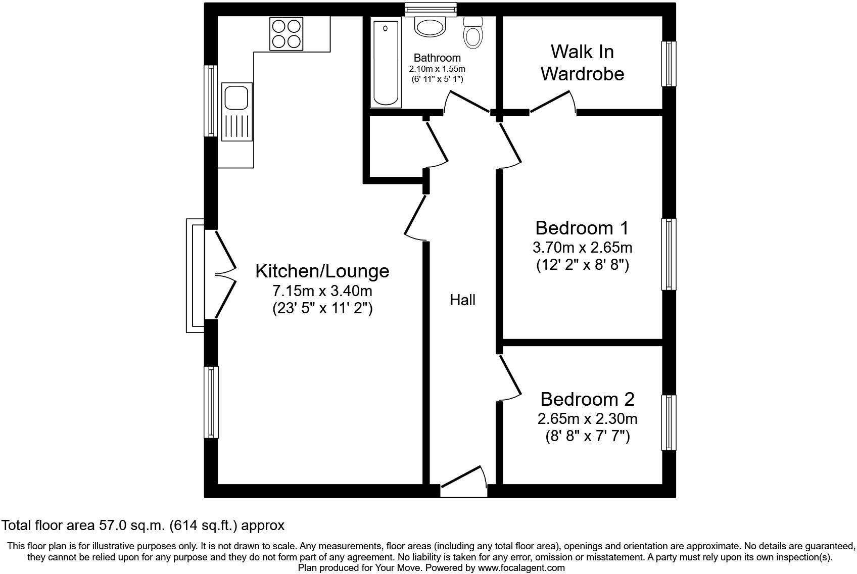59, Dilston Grange floorplan