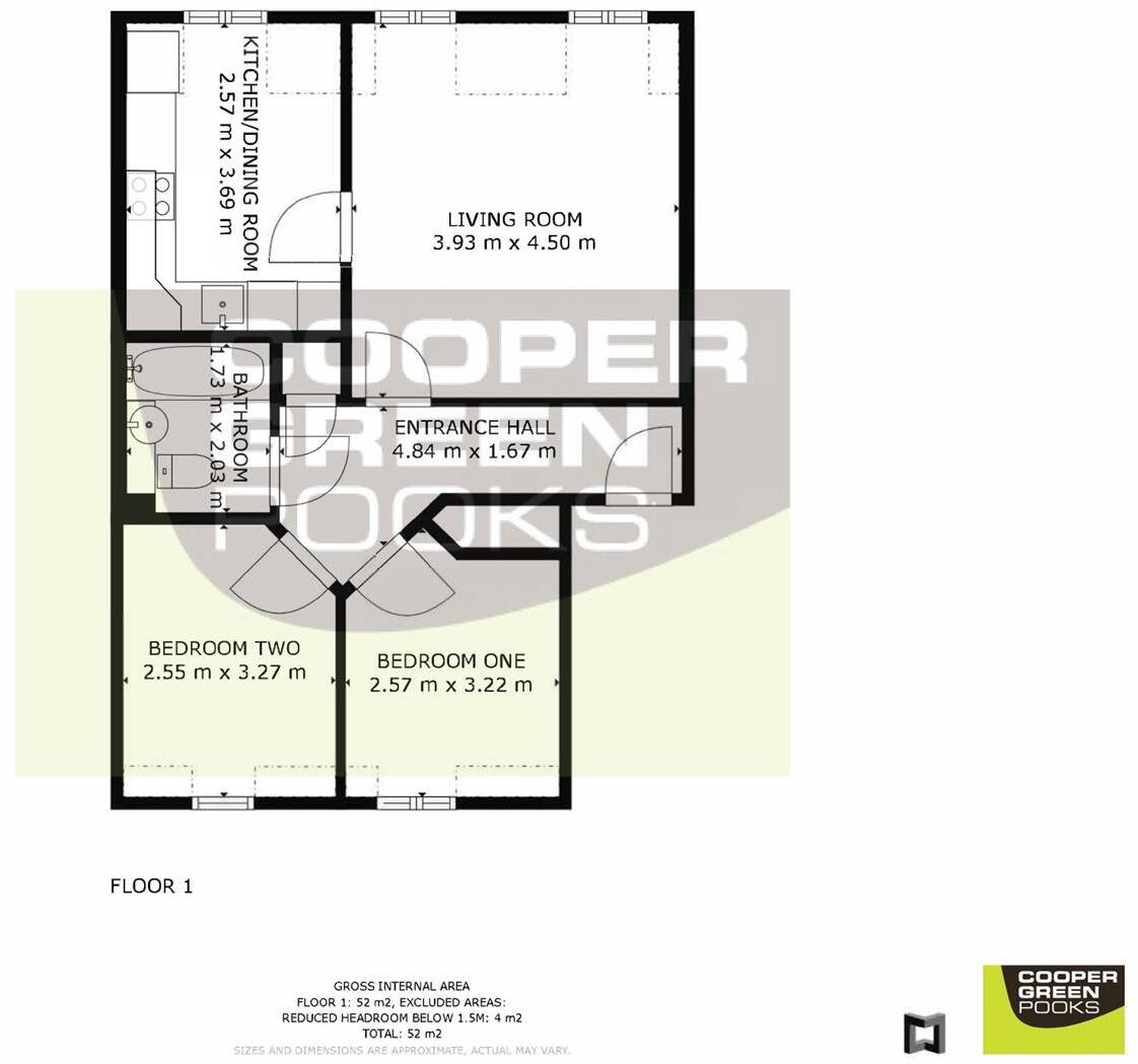 Copthorne Gate, Copthorne, Shrewsbury floorplan