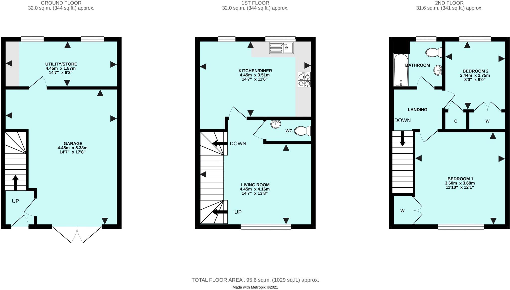 Cubitts Place, Wellington floorplan