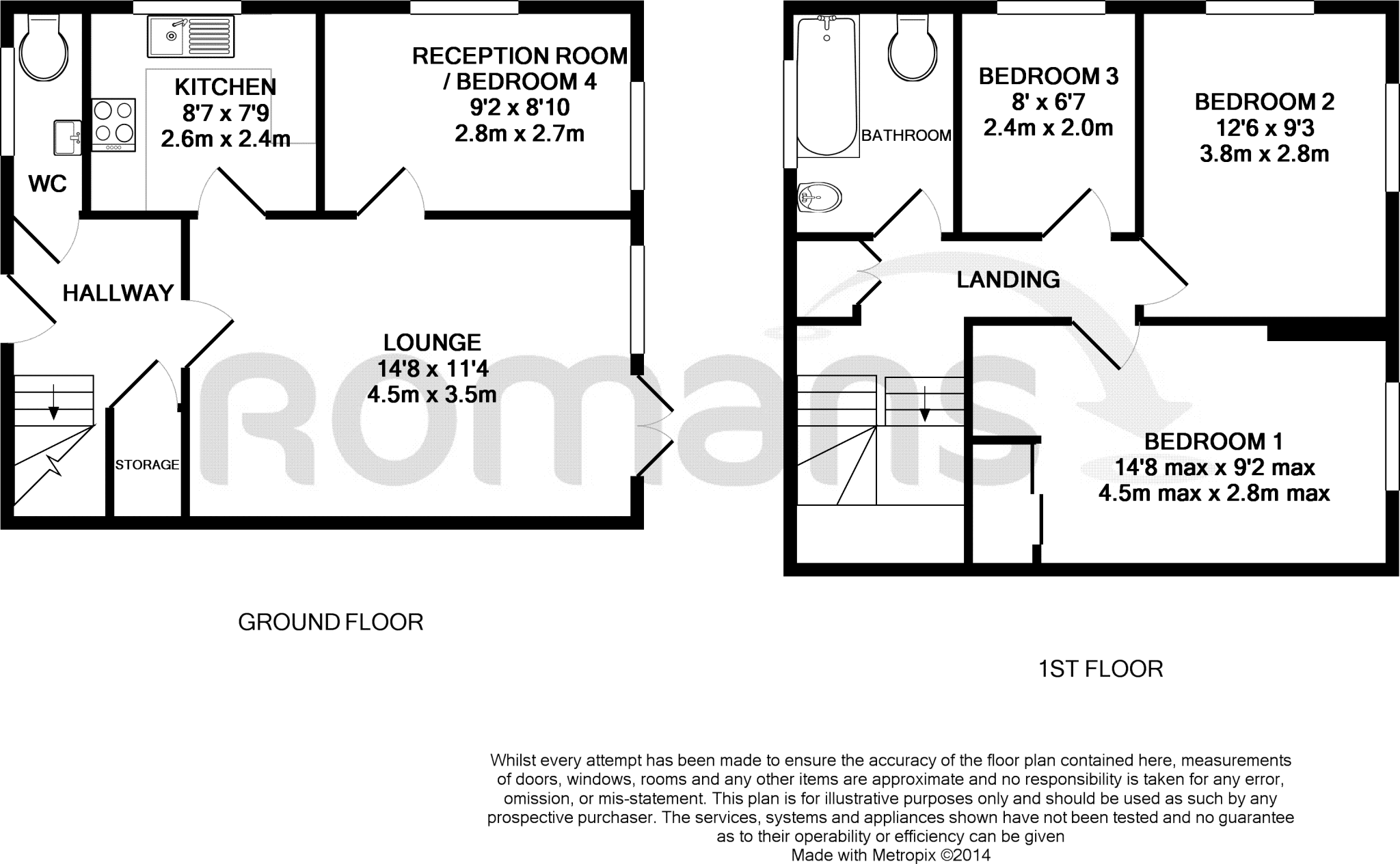 Westerham Walk, Reading, Berkshire floorplan