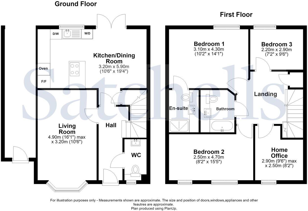  Baldock, Hertfordshire, SG7 floorplan