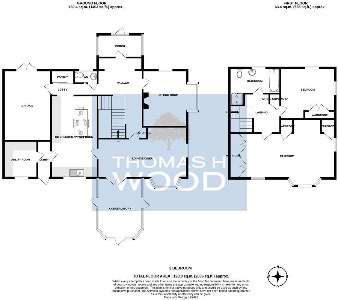 Ty'r Winch Road, Old St. Mellons, Cardiff floorplan