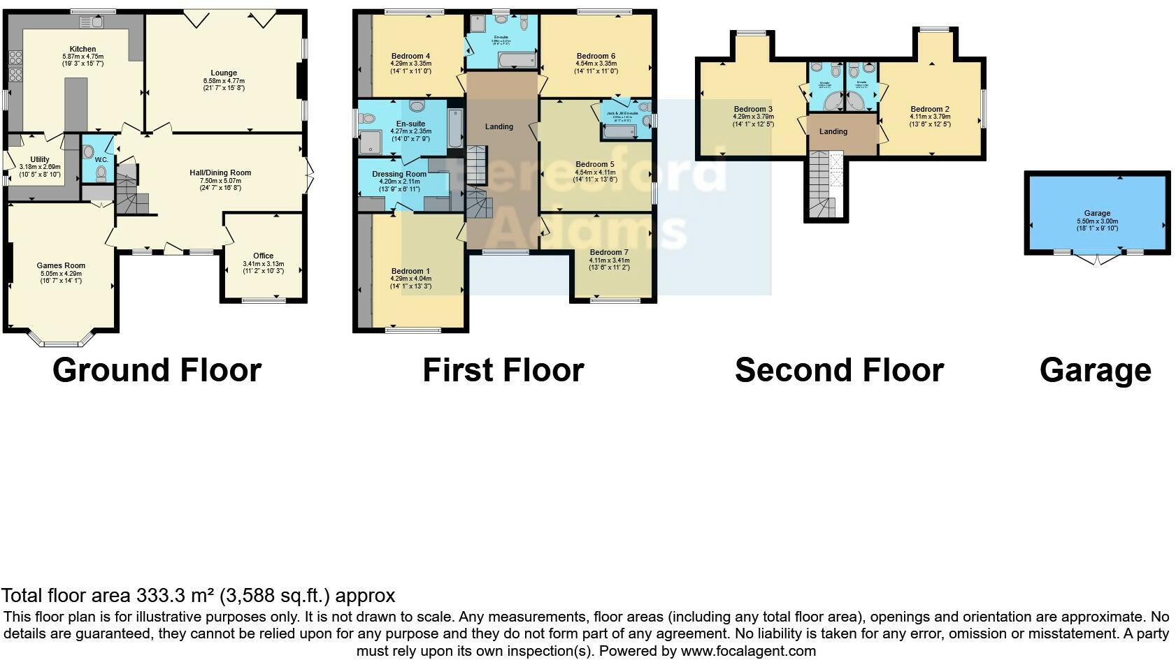 Wesley Place, Mold, Flintshire, CH7 floorplan