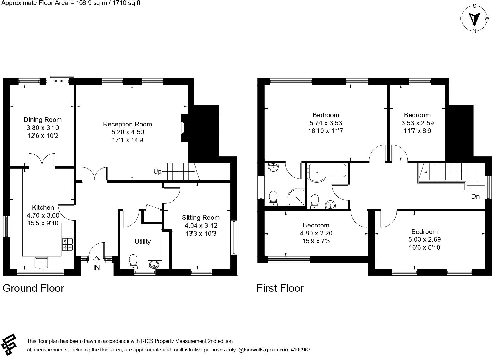 Lyefield Road West, Charlton Kings, Cheltenham, Gloucestershire, GL53 floorplan