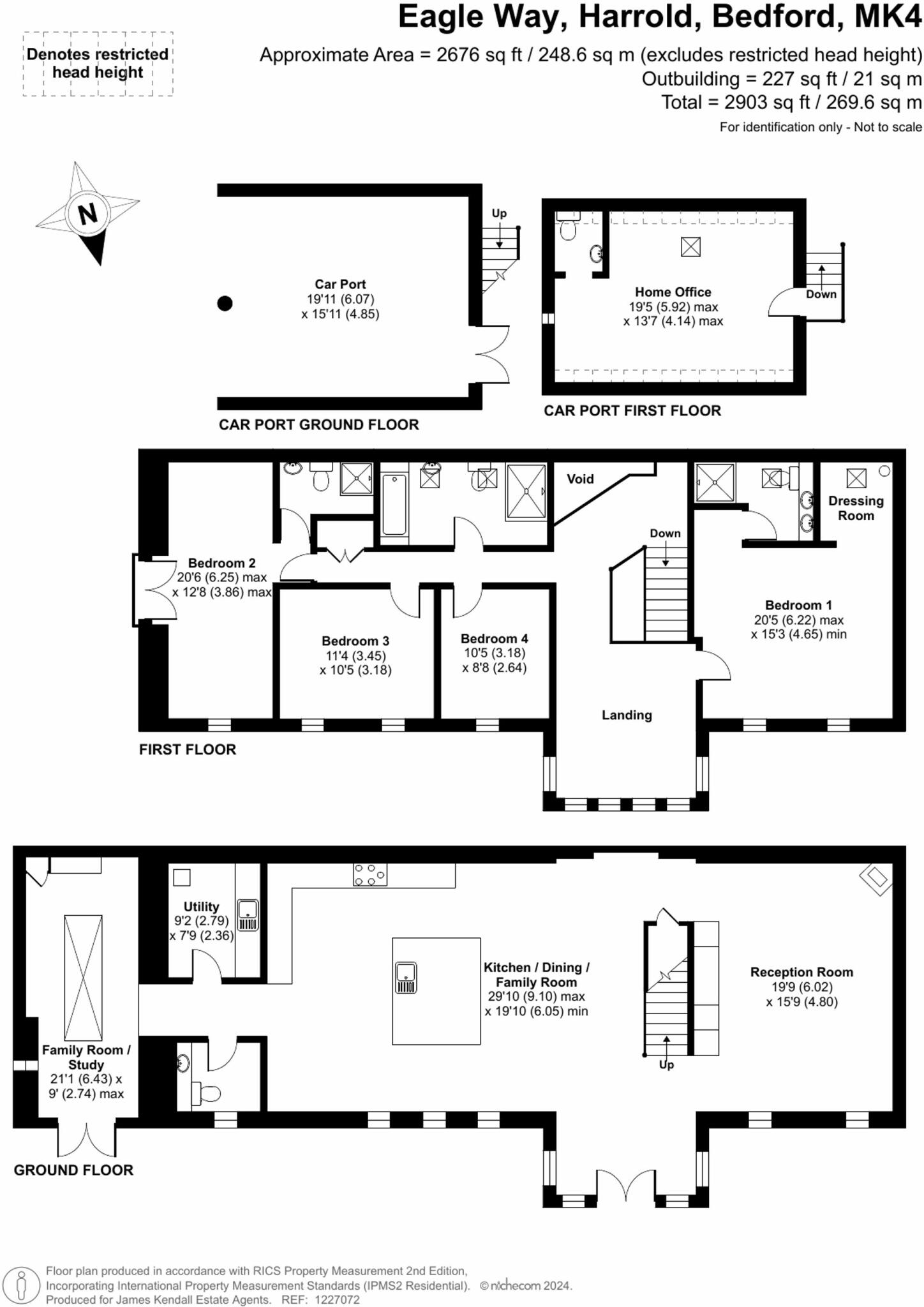 Eagle Way, Harrold, MK43 floorplan